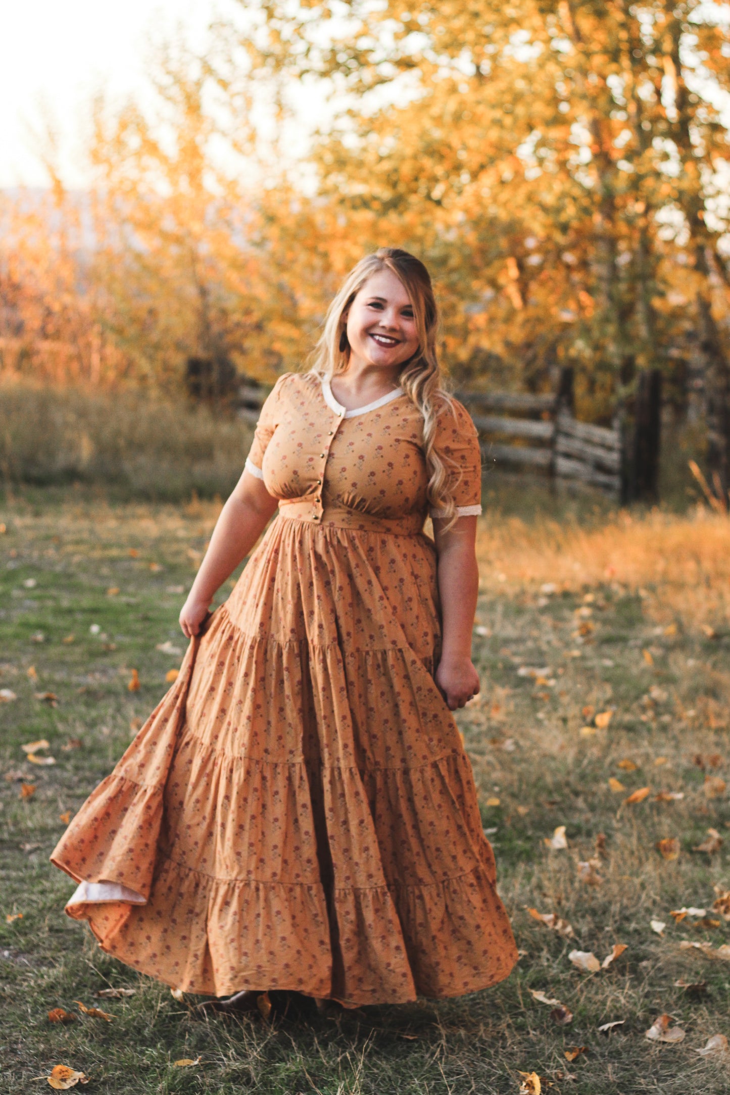 Pressed Marigold ~ Keepsake Dress