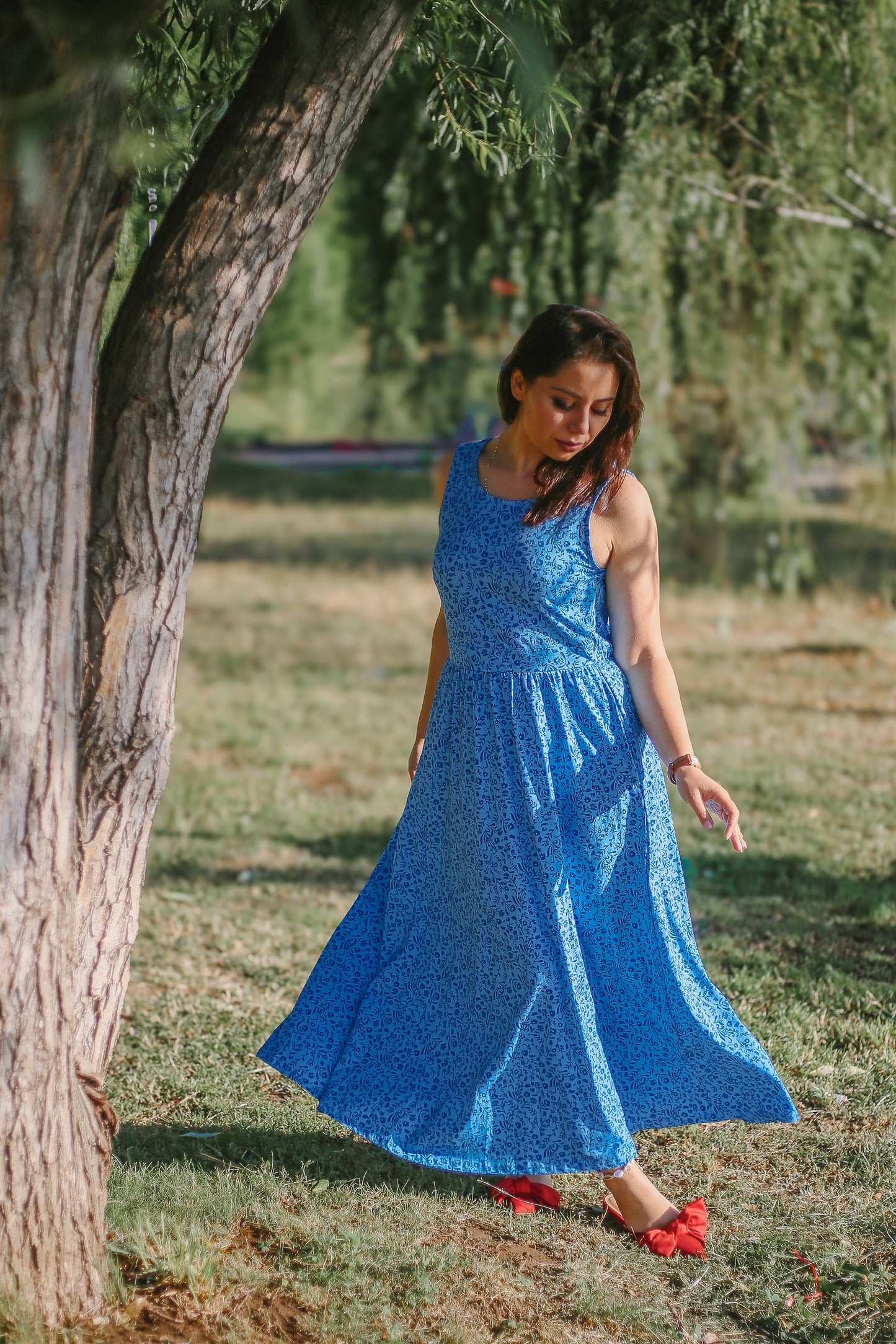 Scripted Azure ~ Homesteader Dress