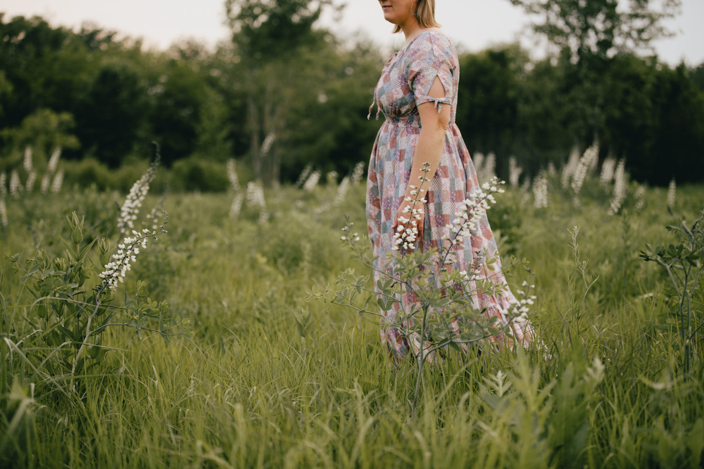 Woven Wildflower ~ Folklore Maxi