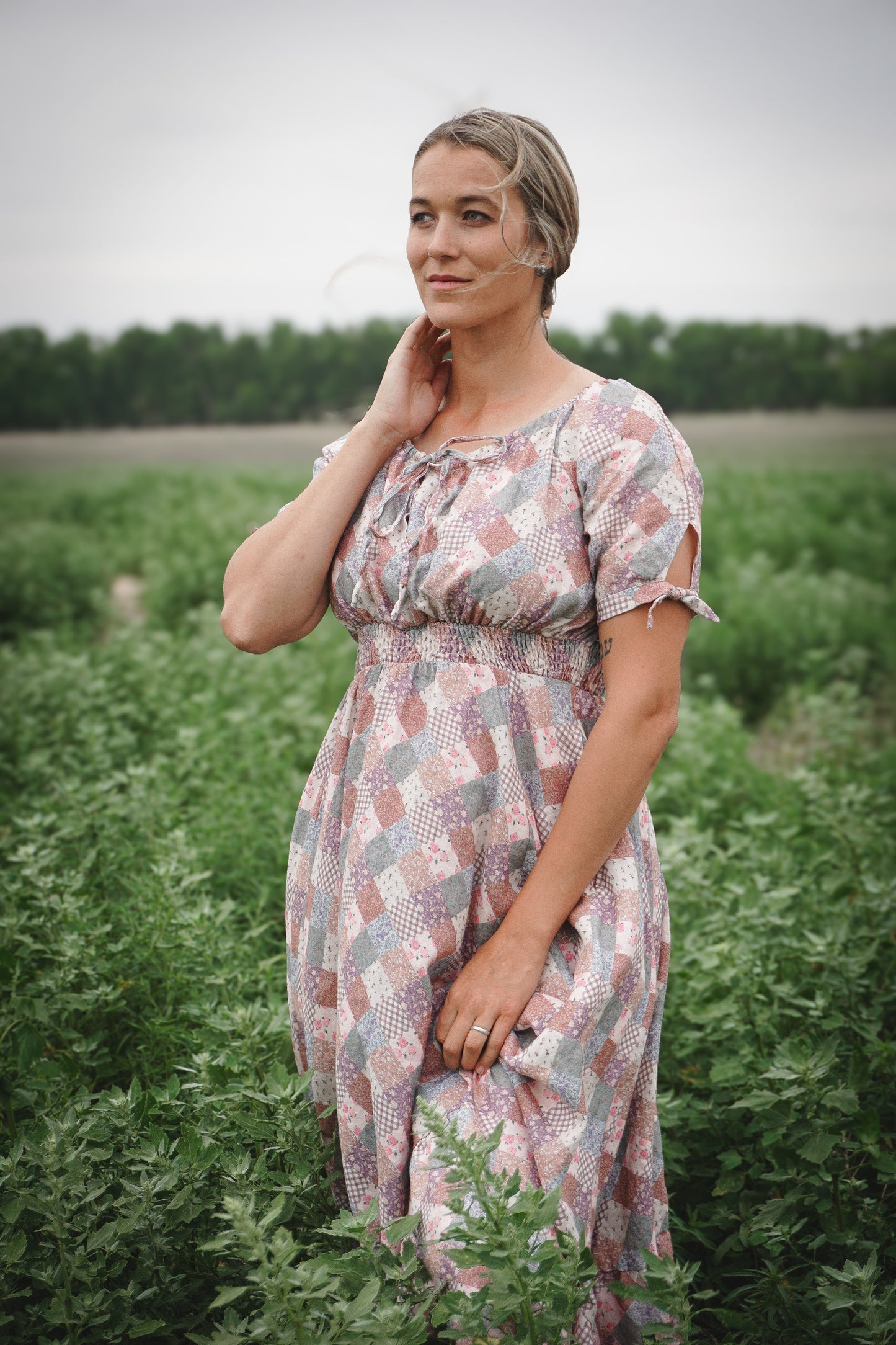 Woven Wildflower ~ Folklore Maxi