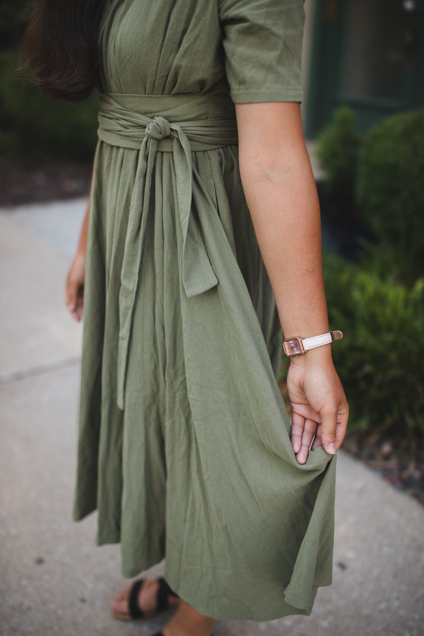 Sage ~ Wildwood Dress