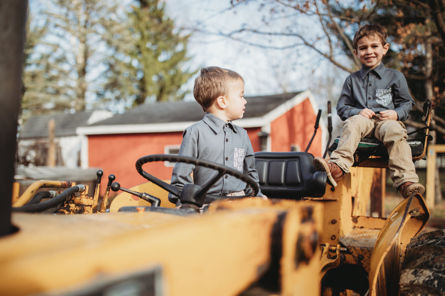 Winsomewoods ~ Brave Button-up