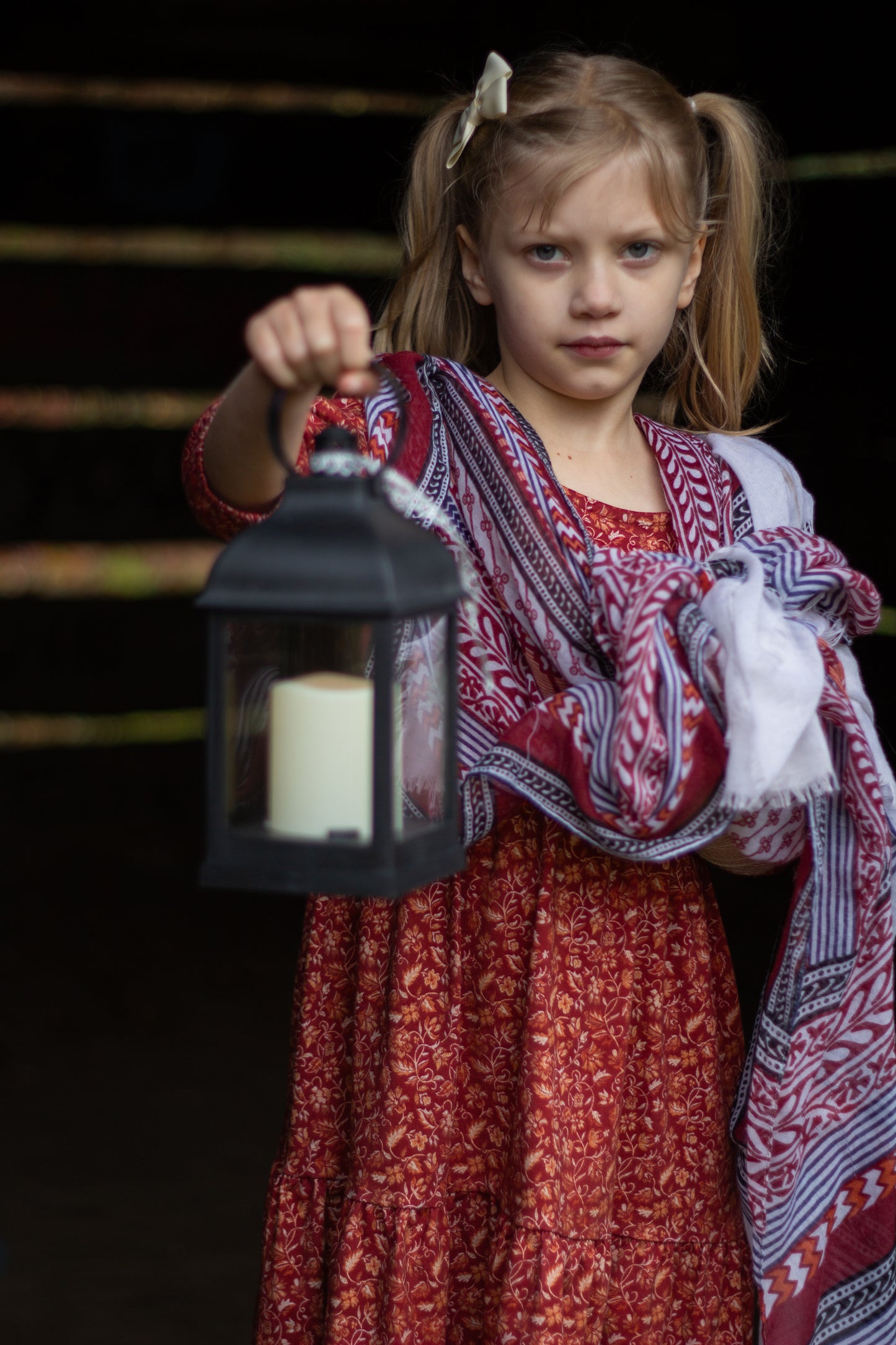 Crimson Ember ~ Novella Dress