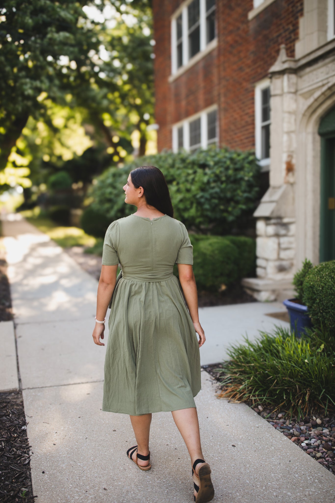 Sage ~ Wildwood Dress