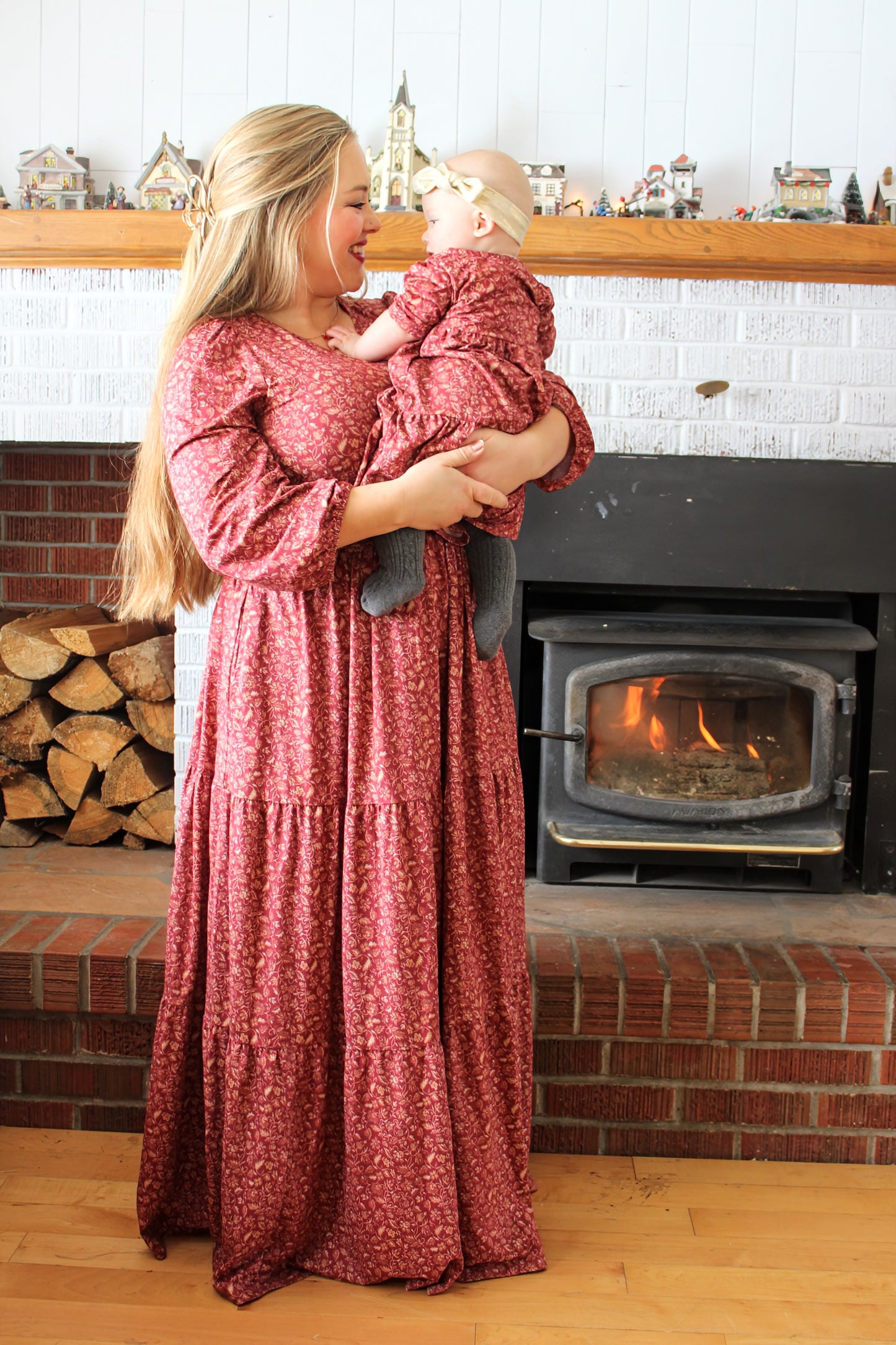 Crimson Ember ~ Novella Dress