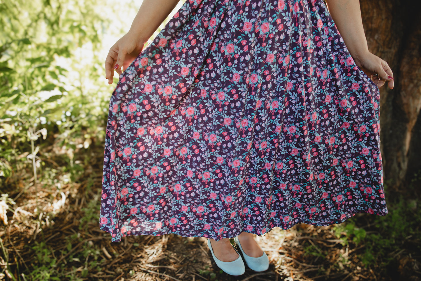 Mahogany Rose ~ Aleda Dress