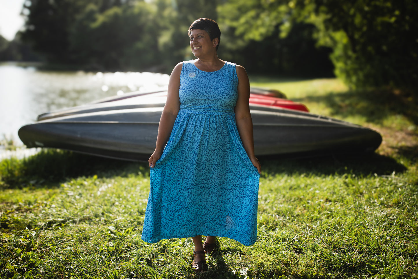 Scripted Azure ~ Homesteader Dress