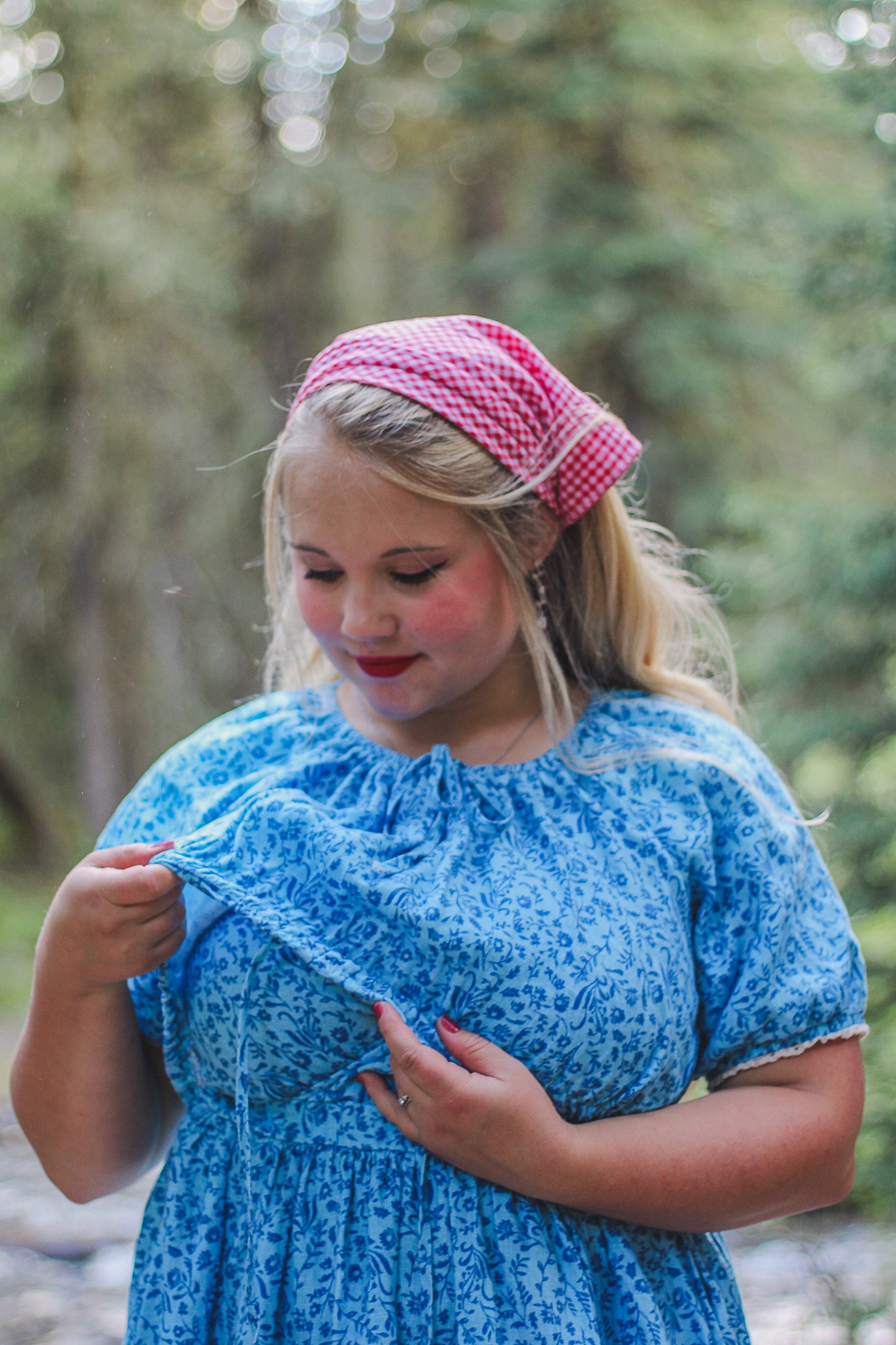 Scripted Azure ~ Abilene Dress