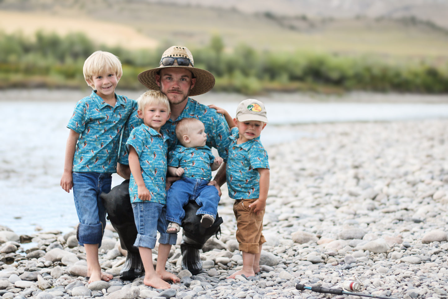 Reel Catch ~ Men’s Perseverance Polo