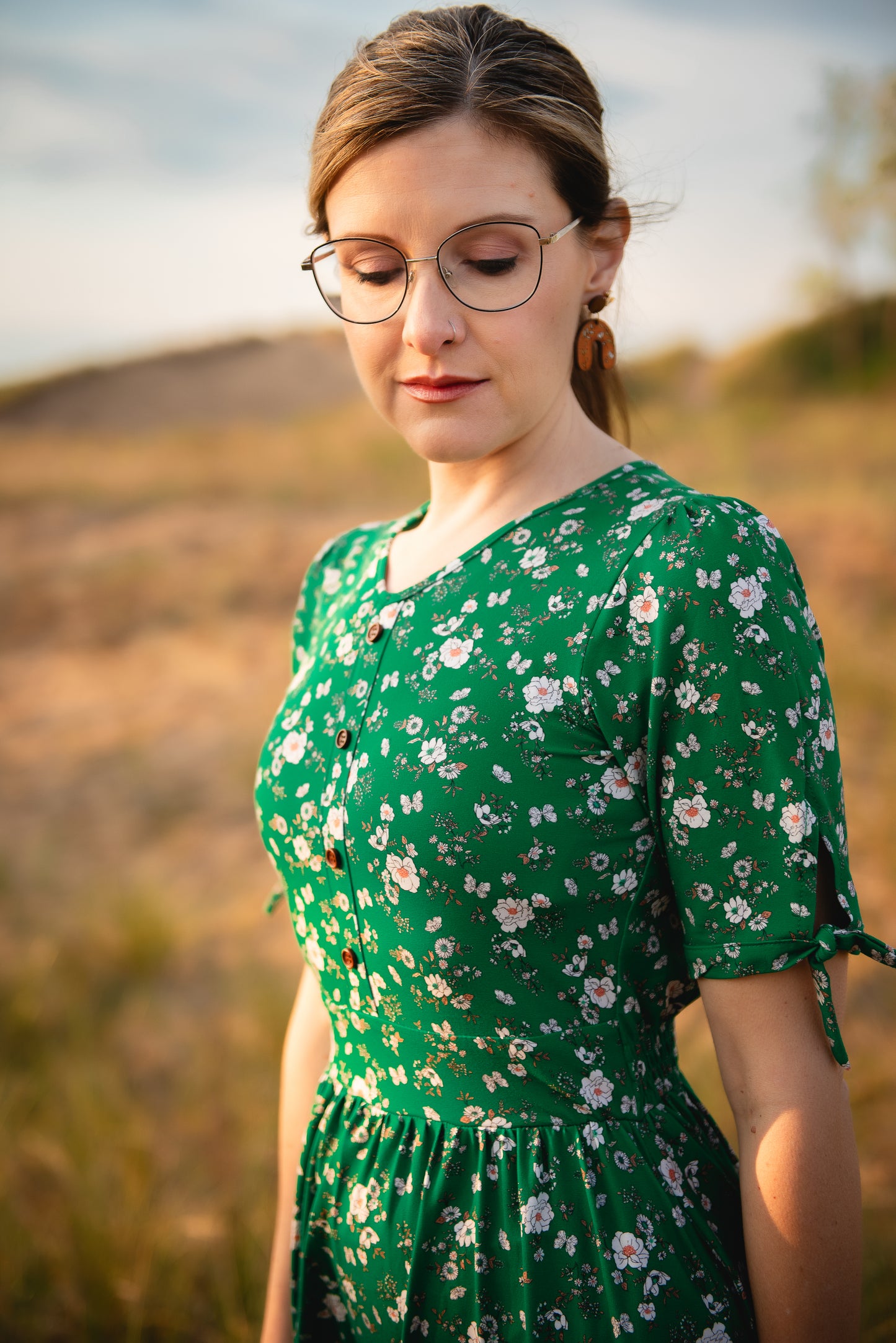 Greenvale Gossamer ~ Rowena Midi