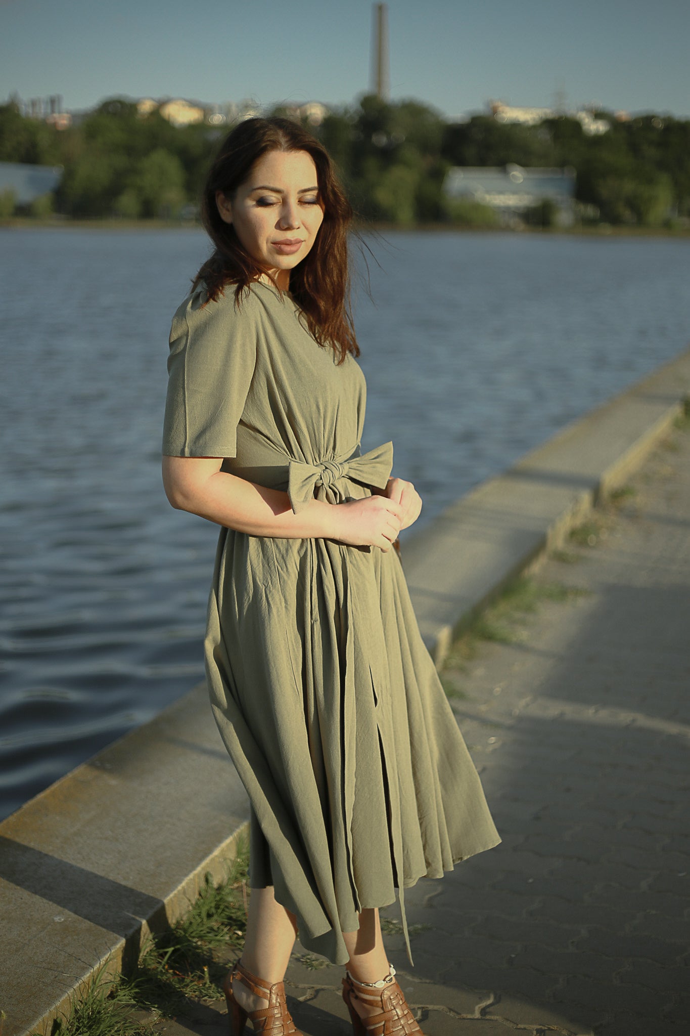 Sage ~ Wildwood Dress