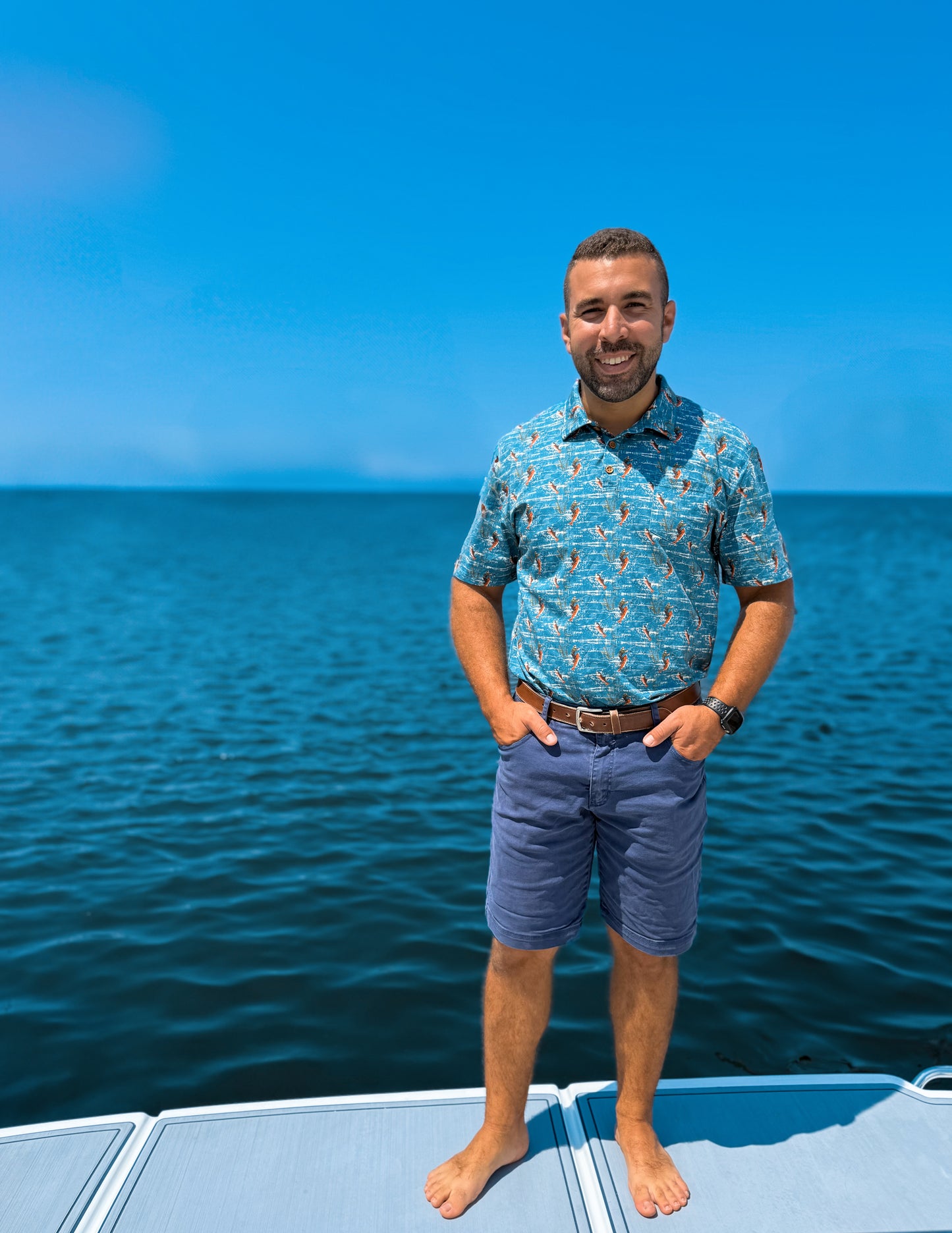 Reel Catch ~ Men’s Perseverance Polo