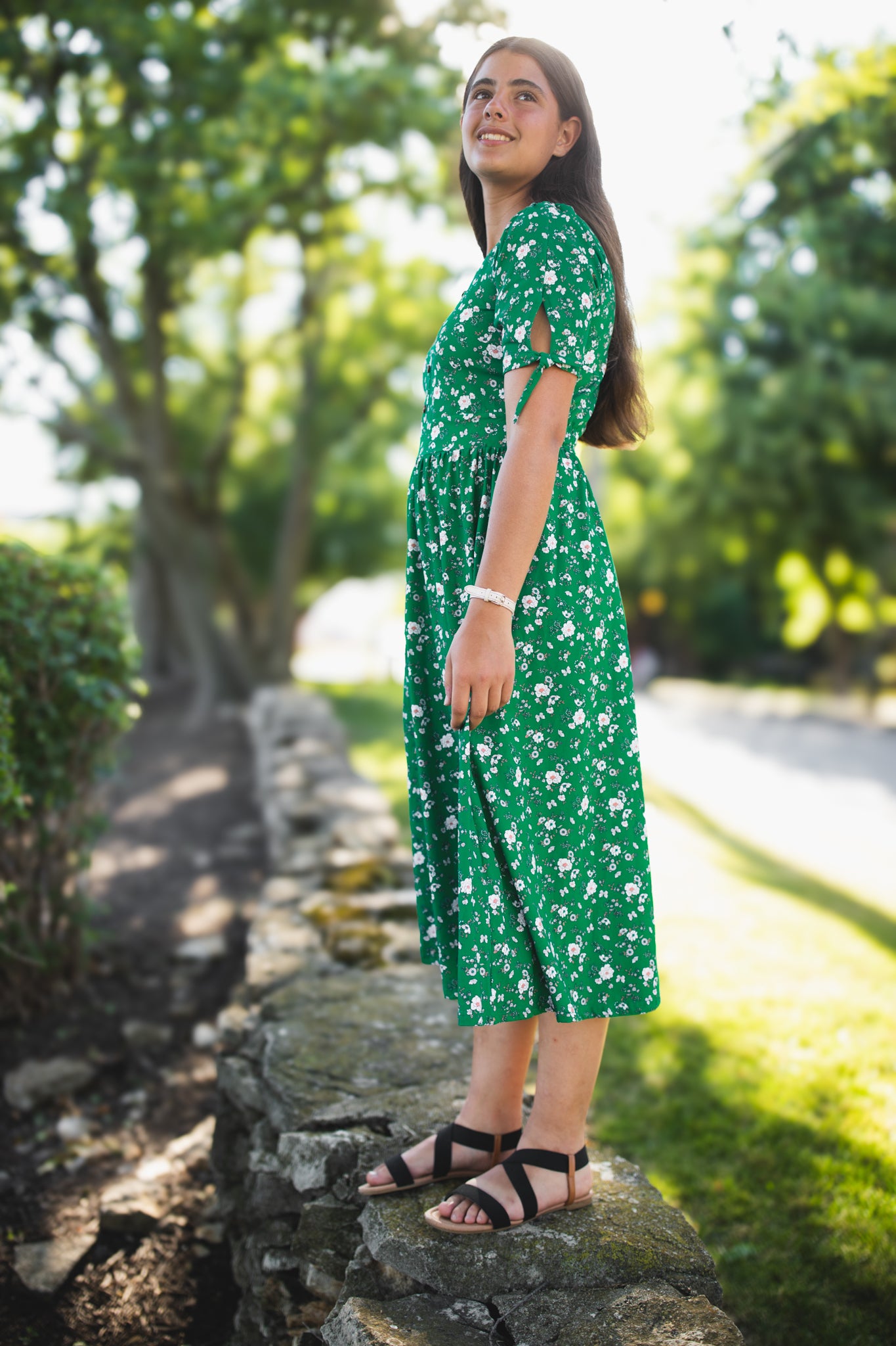 Greenvale Gossamer ~ Rowena Midi