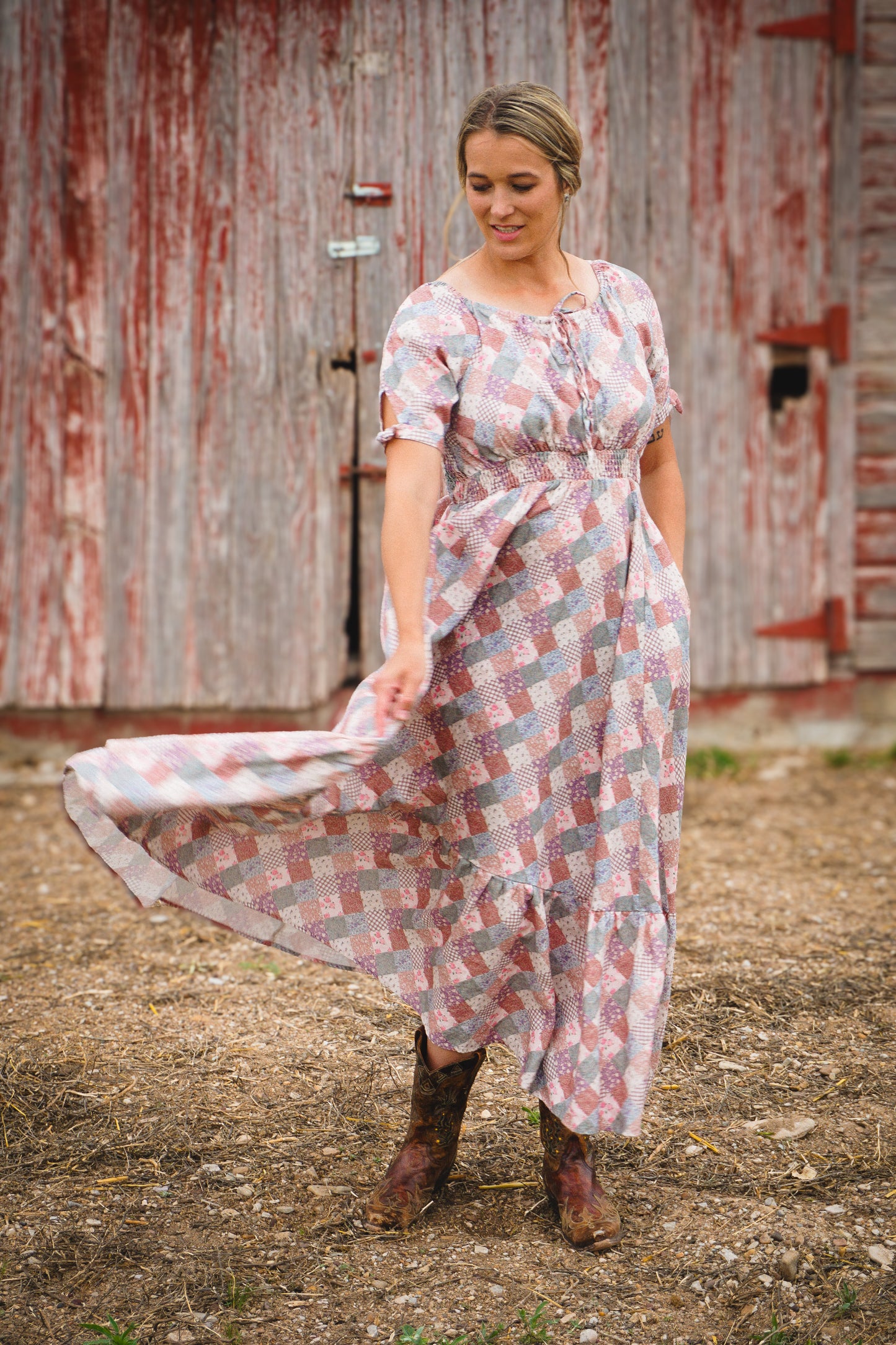 Woven Wildflower ~ Folklore Maxi
