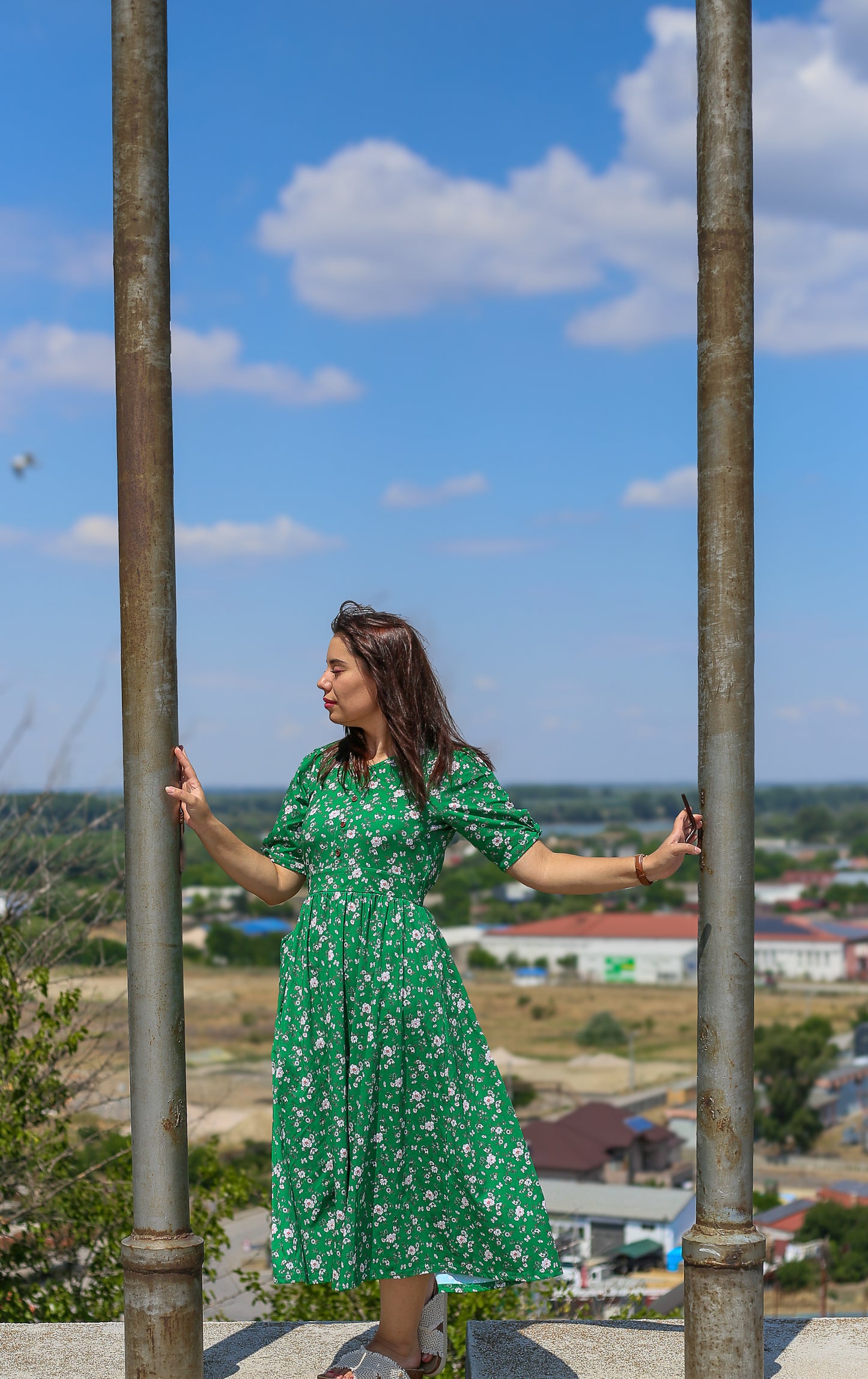 Greenvale Gossamer ~ Rowena Midi