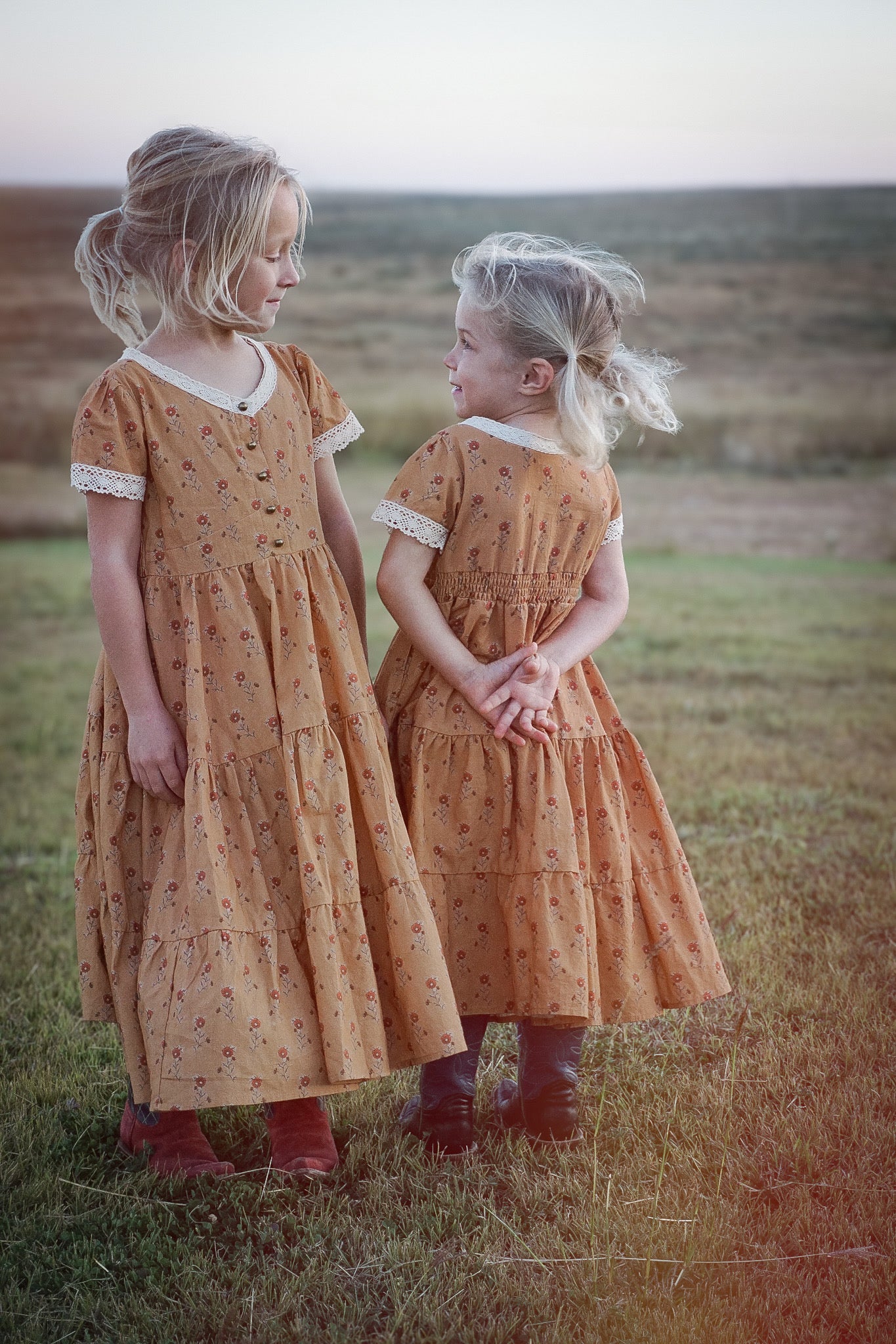 Pressed Marigold ~ Mini Keepsake Dress
