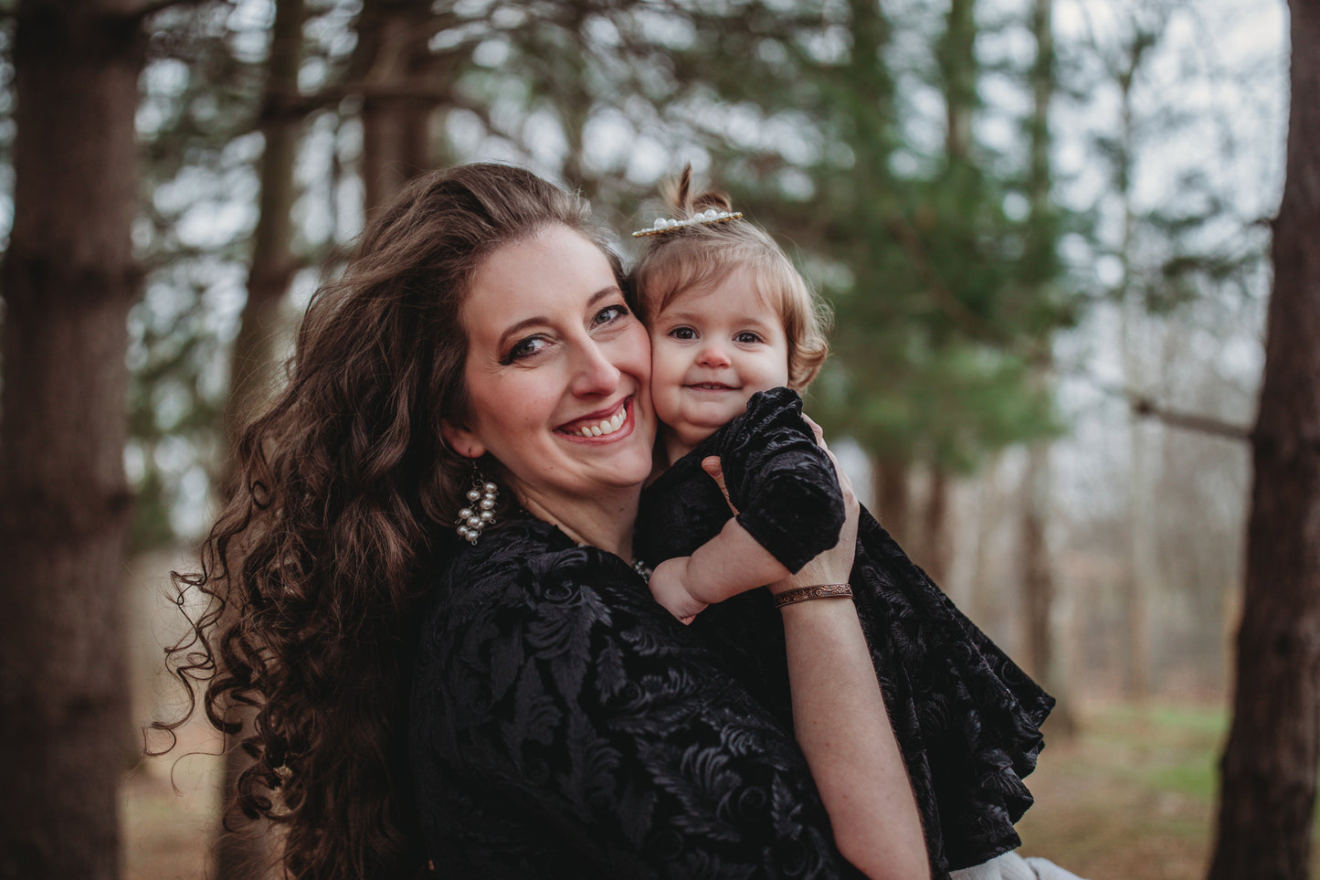 Noir Luxe ~ Fairy-twirl Dress