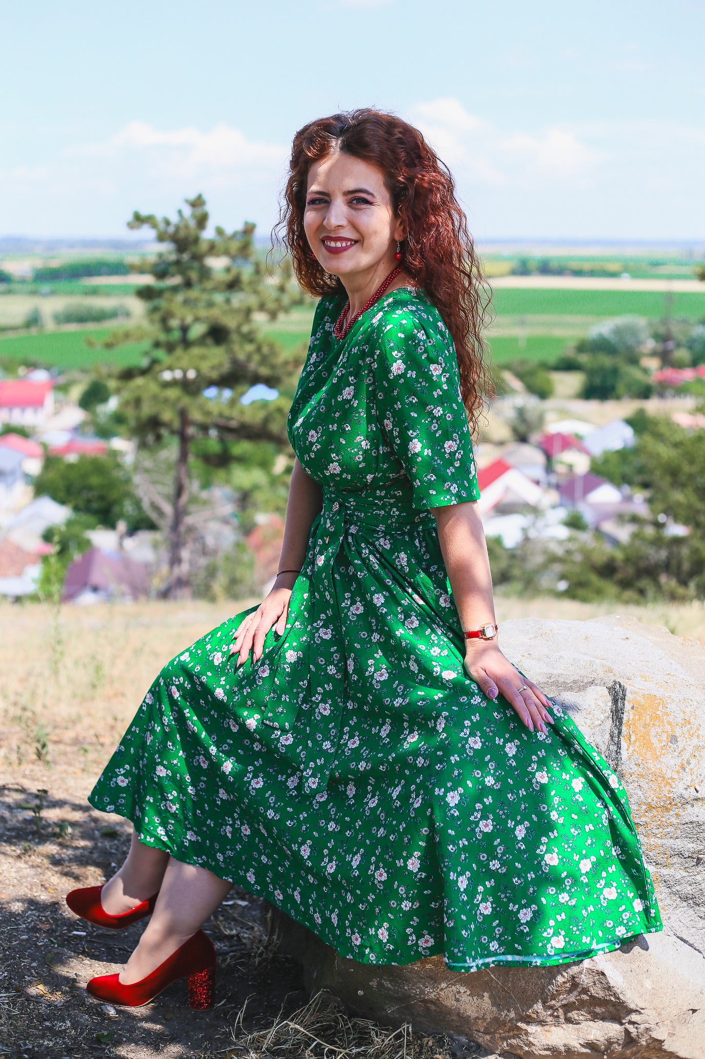 Greenvale Gossamer ~ Wildwood Dress