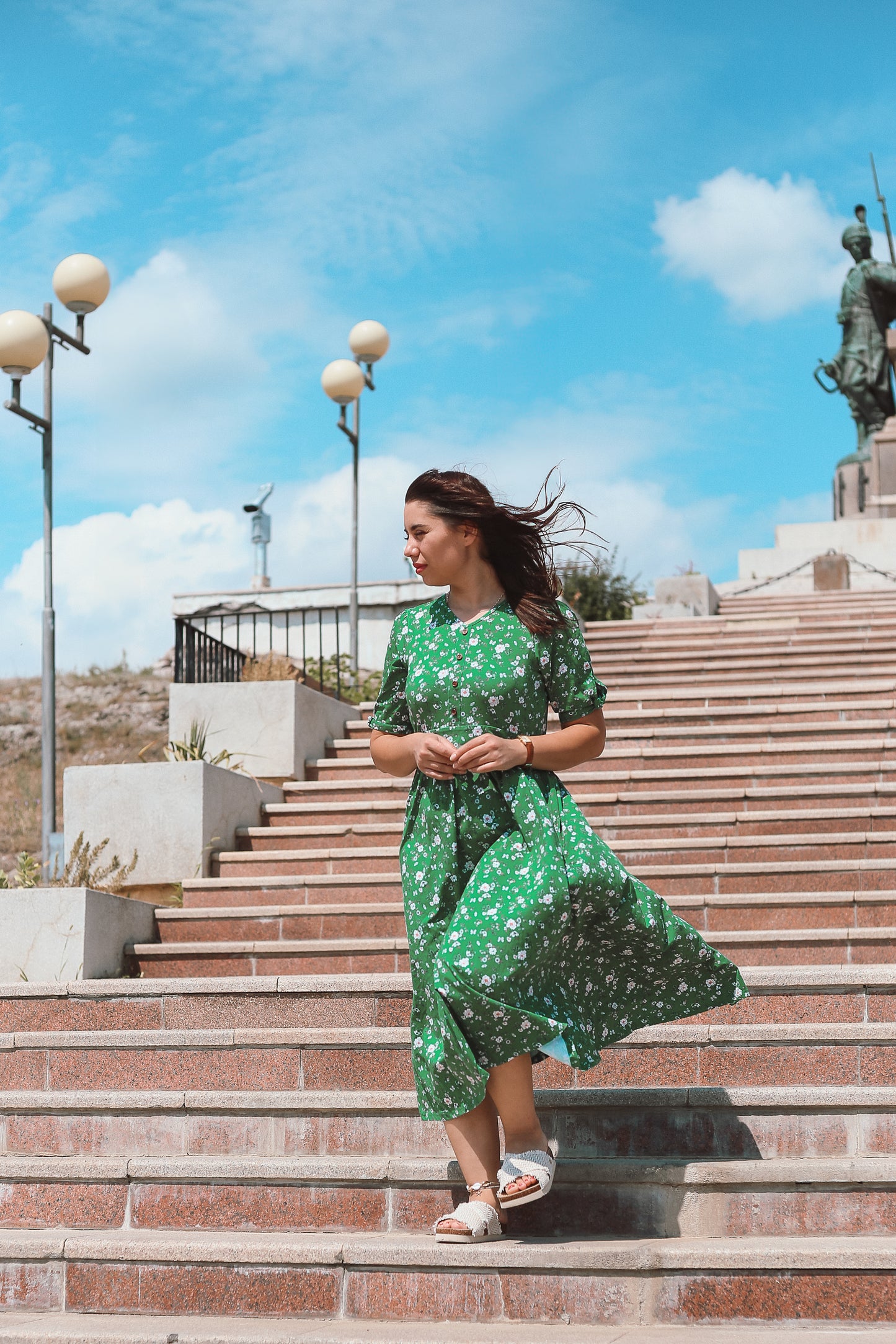 Greenvale Gossamer ~ Rowena Midi