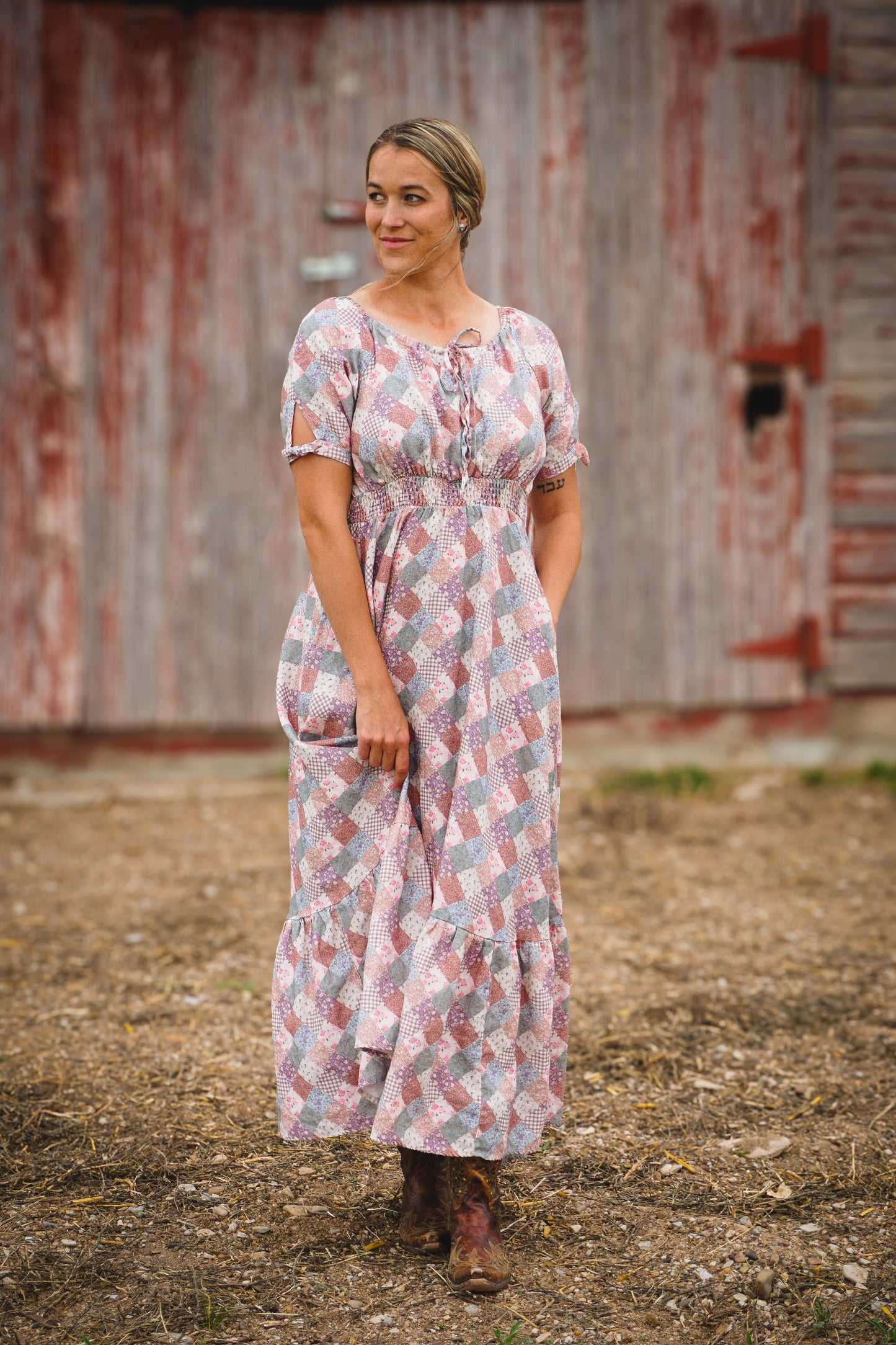 Woven Wildflower ~ Folklore Maxi