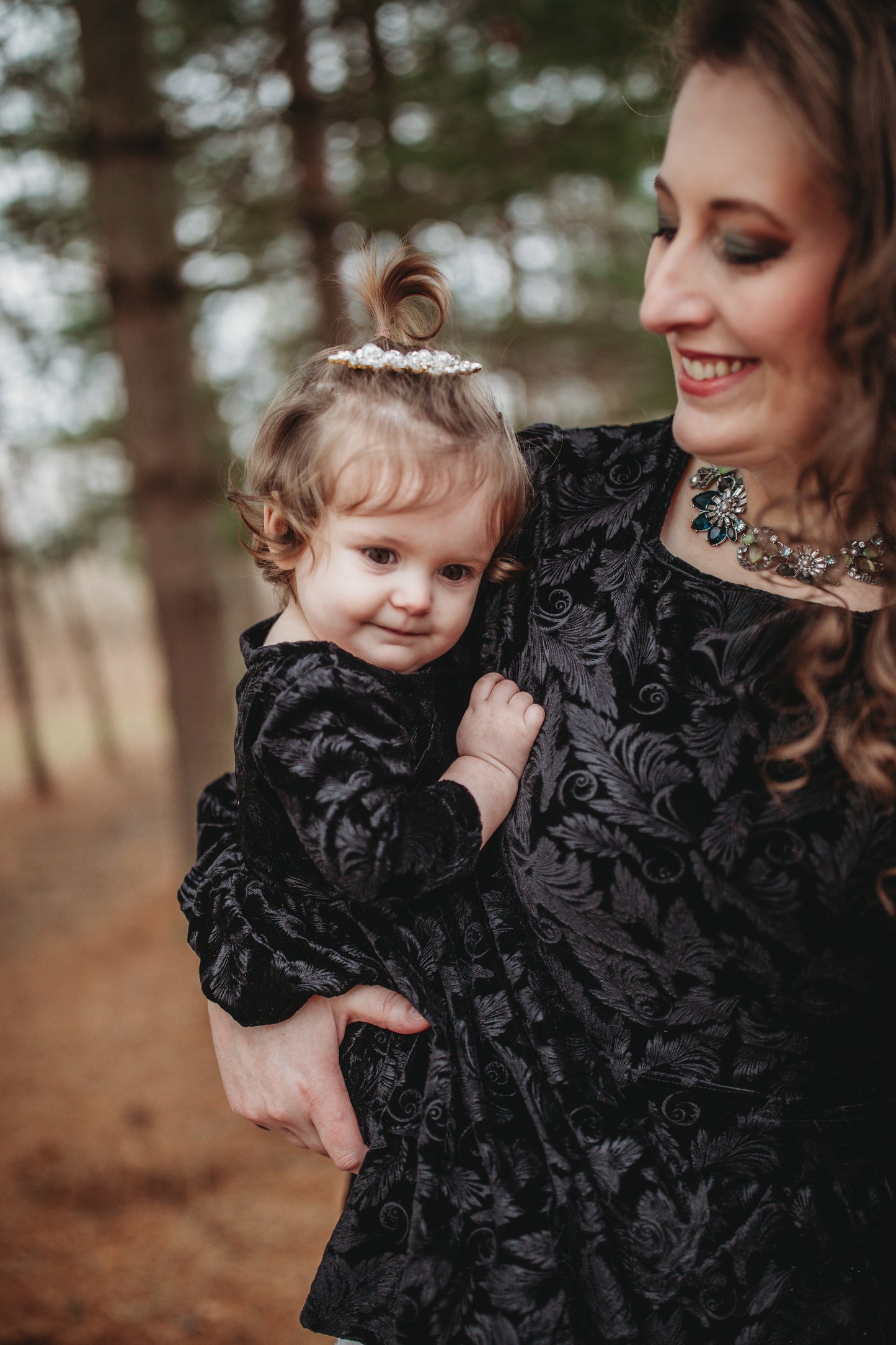 Noir Luxe ~ Fairy-twirl Dress