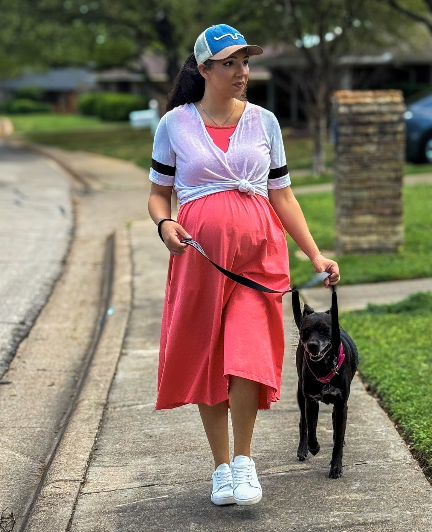 Classic Coral ~ Homesteader Dress