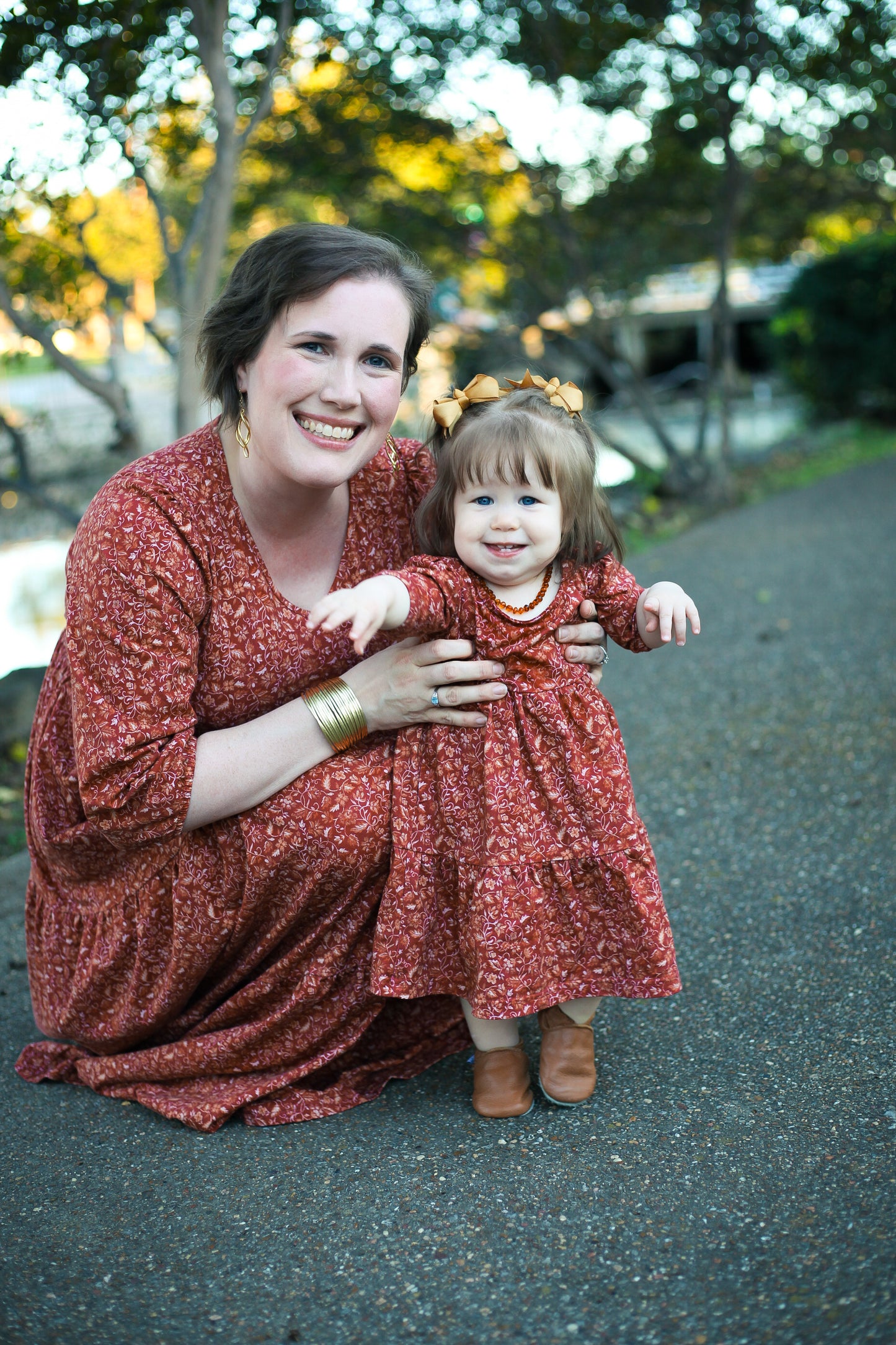 Crimson Ember ~ Novella Dress