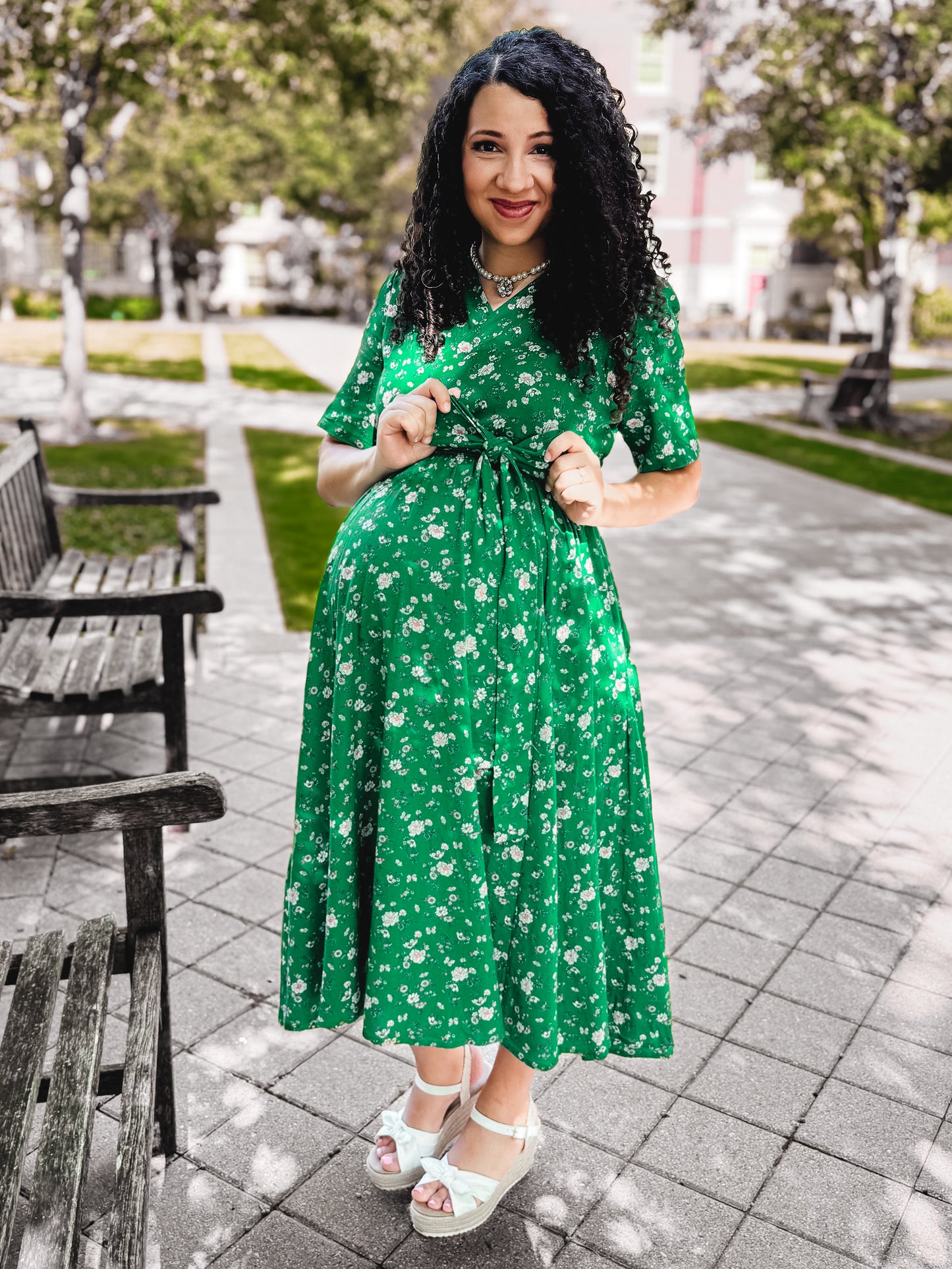 Greenvale Gossamer ~ Wildwood Dress