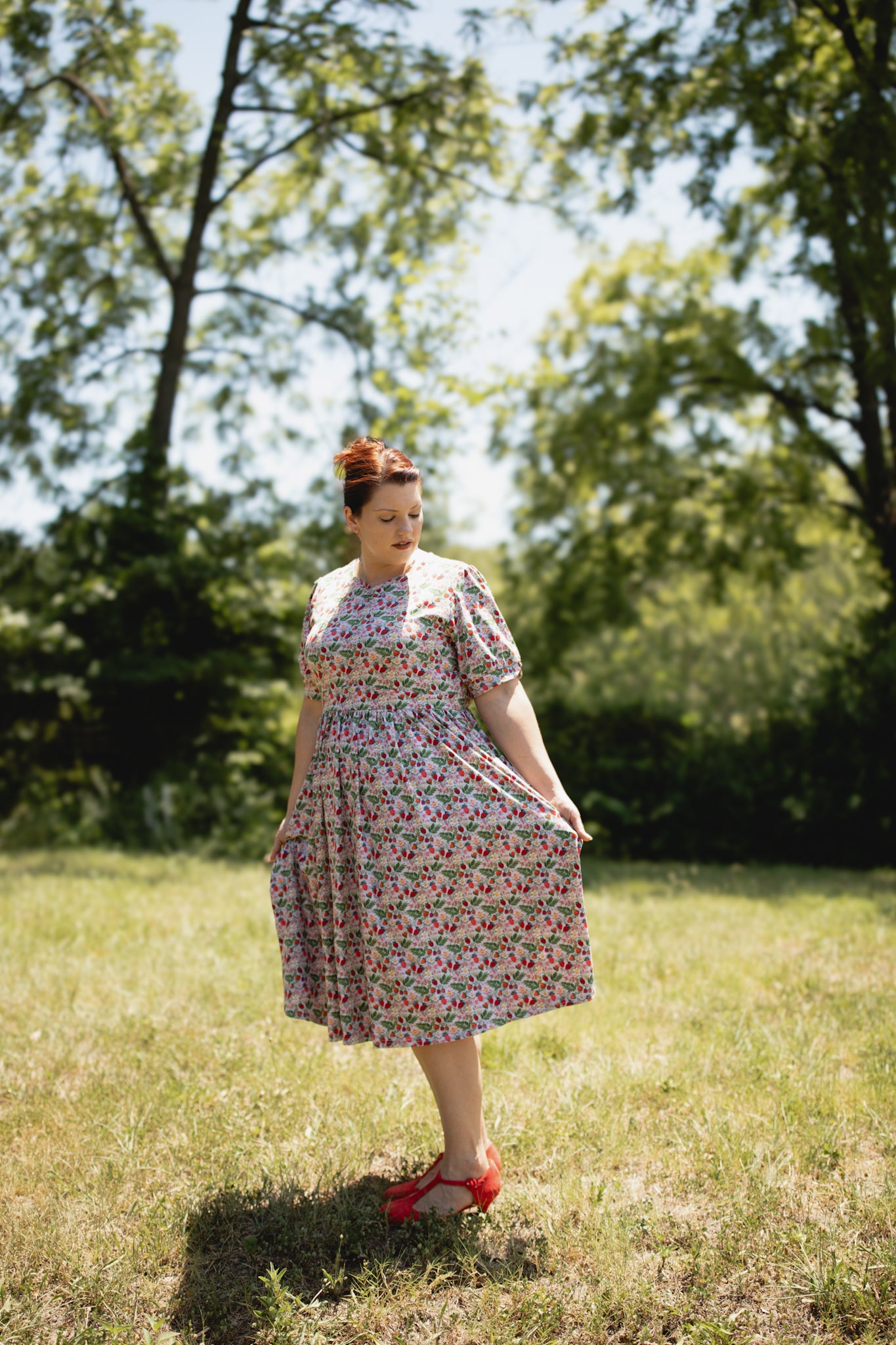 Strawberry Serenity ~ Sweetheart Dress