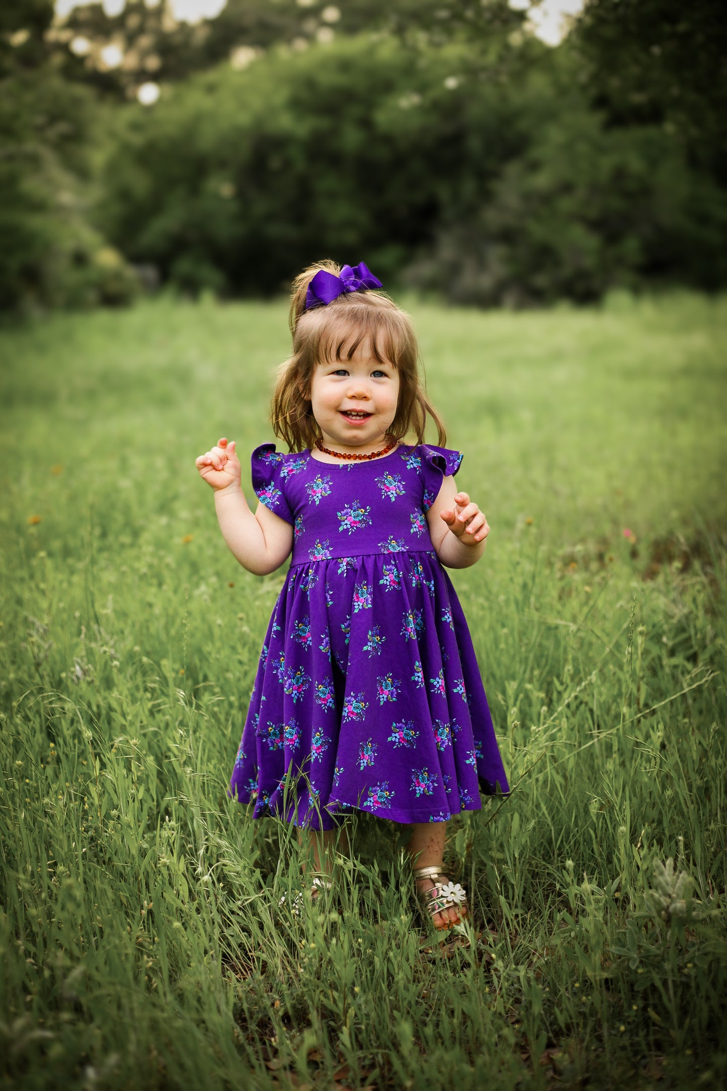 Violet Vale ~ Fairy-twirl Dress
