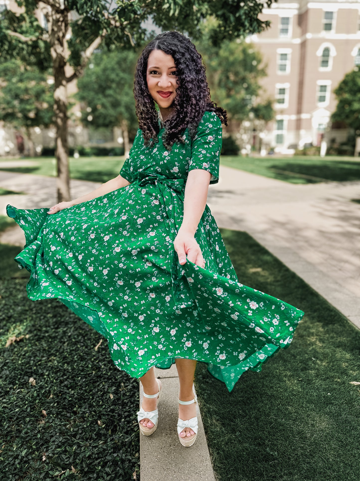 Greenvale Gossamer ~ Wildwood Dress