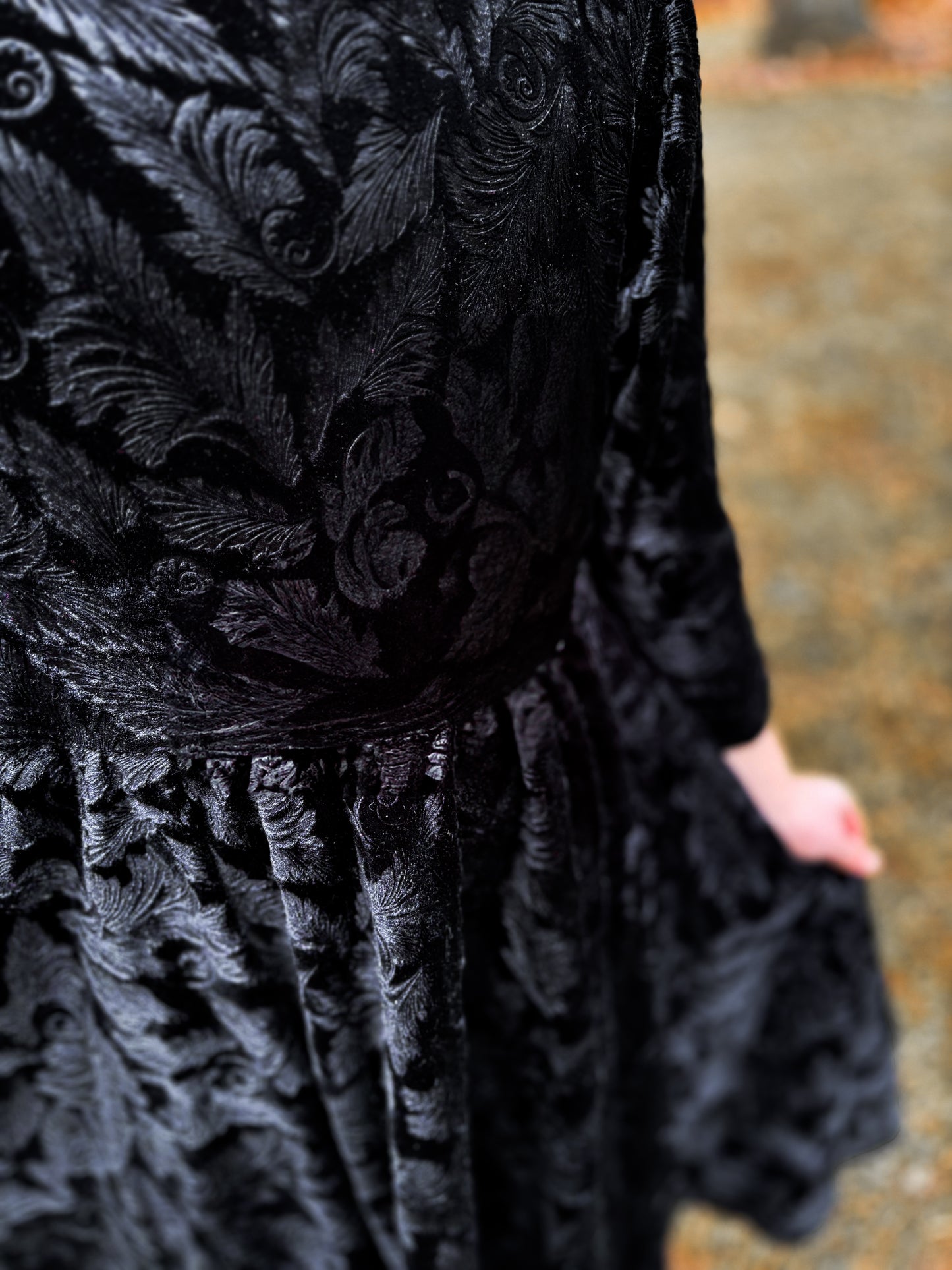 Noir Luxe ~ Fairy-twirl Dress