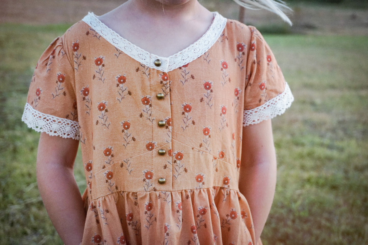 Pressed Marigold ~ Mini Keepsake Dress