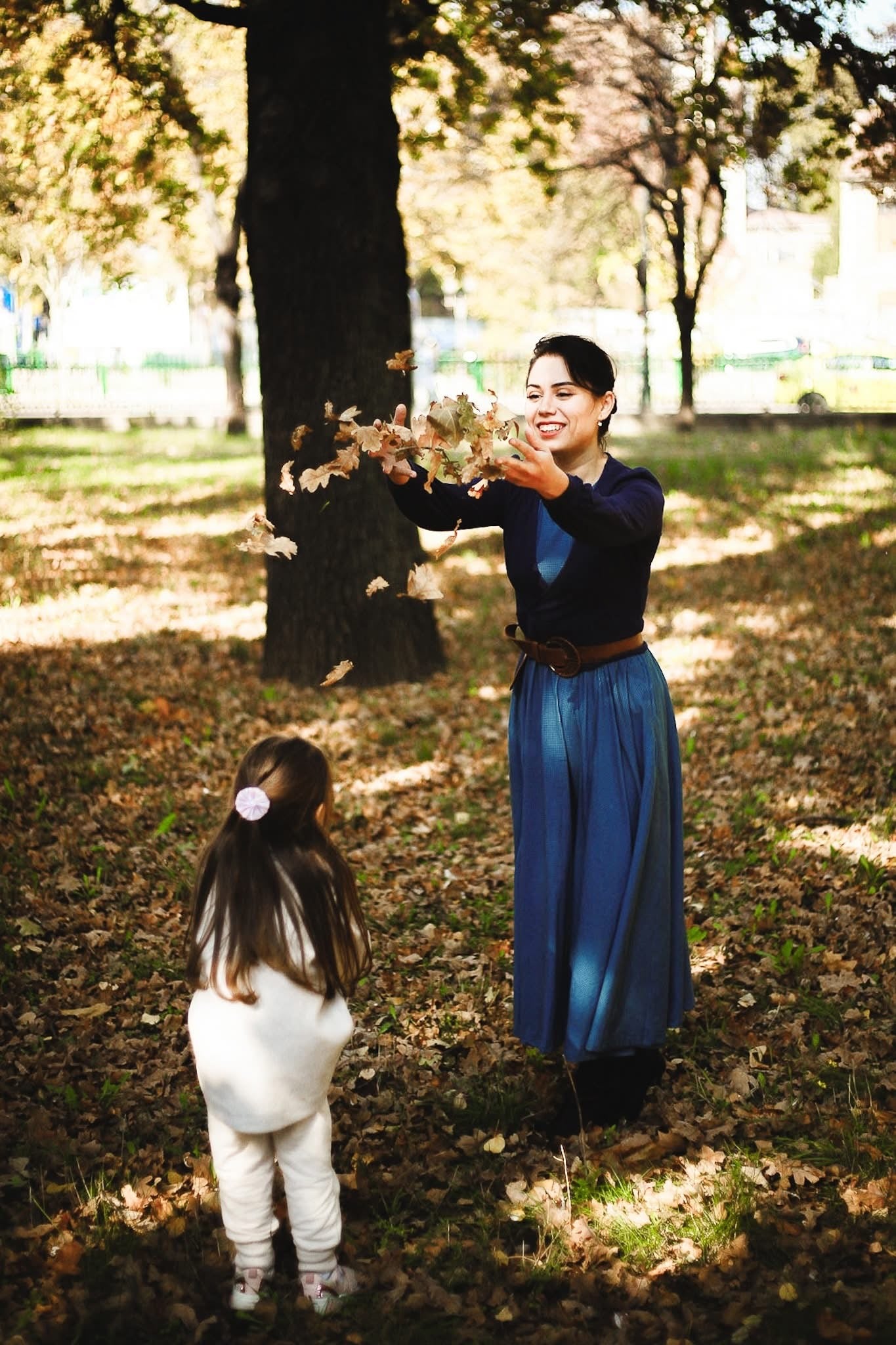 Indigo Lattice ~ Faye Dress