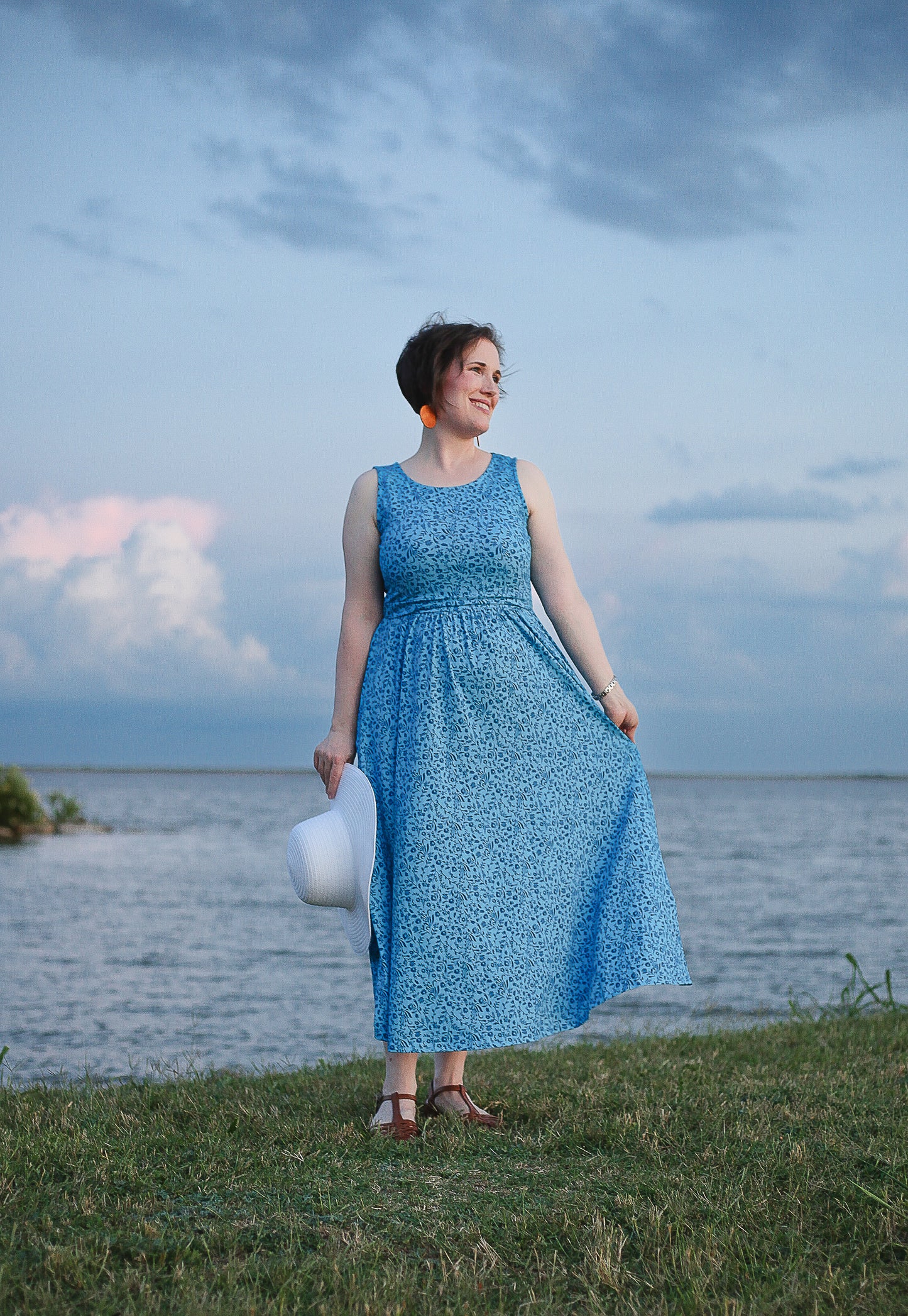 Scripted Azure ~ Homesteader Dress
