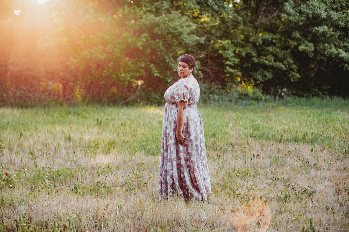 Woven Wildflower ~ Folklore Maxi