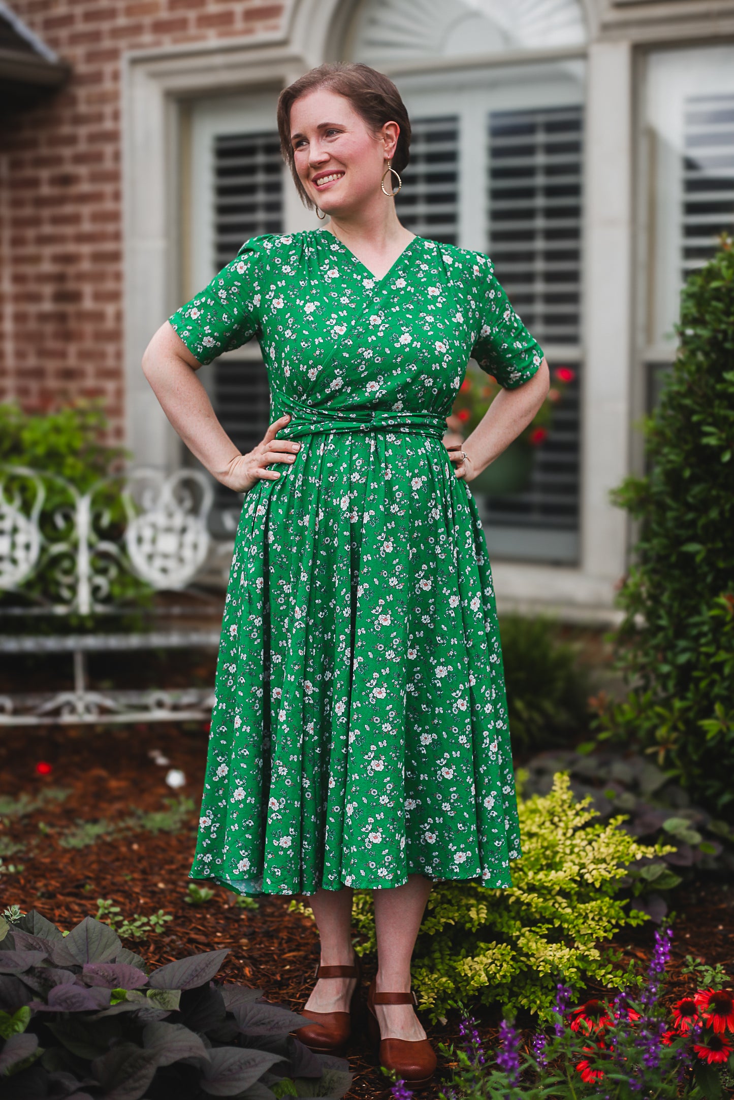 Greenvale Gossamer ~ Wildwood Dress