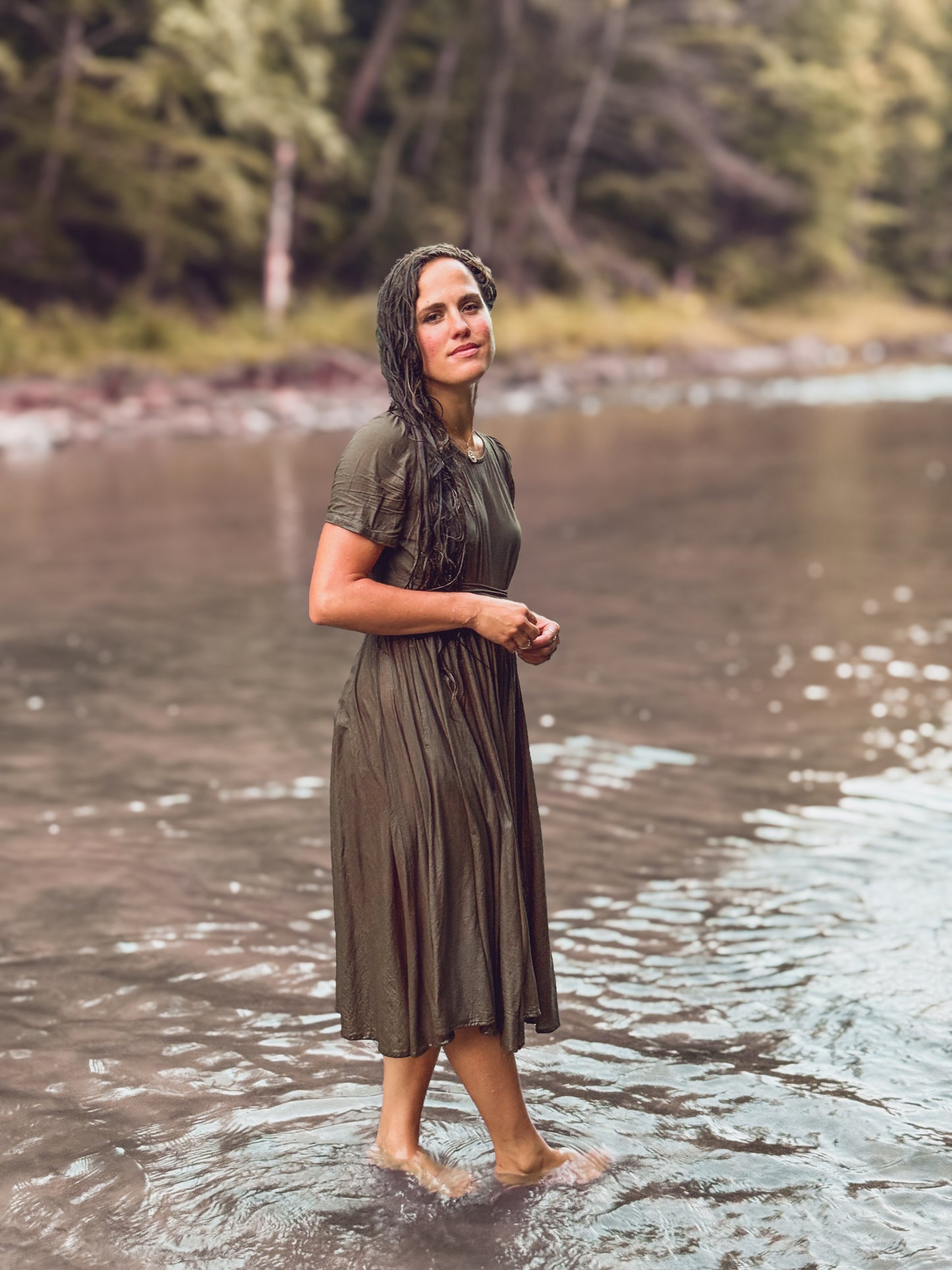 Sage ~ Wildwood Dress