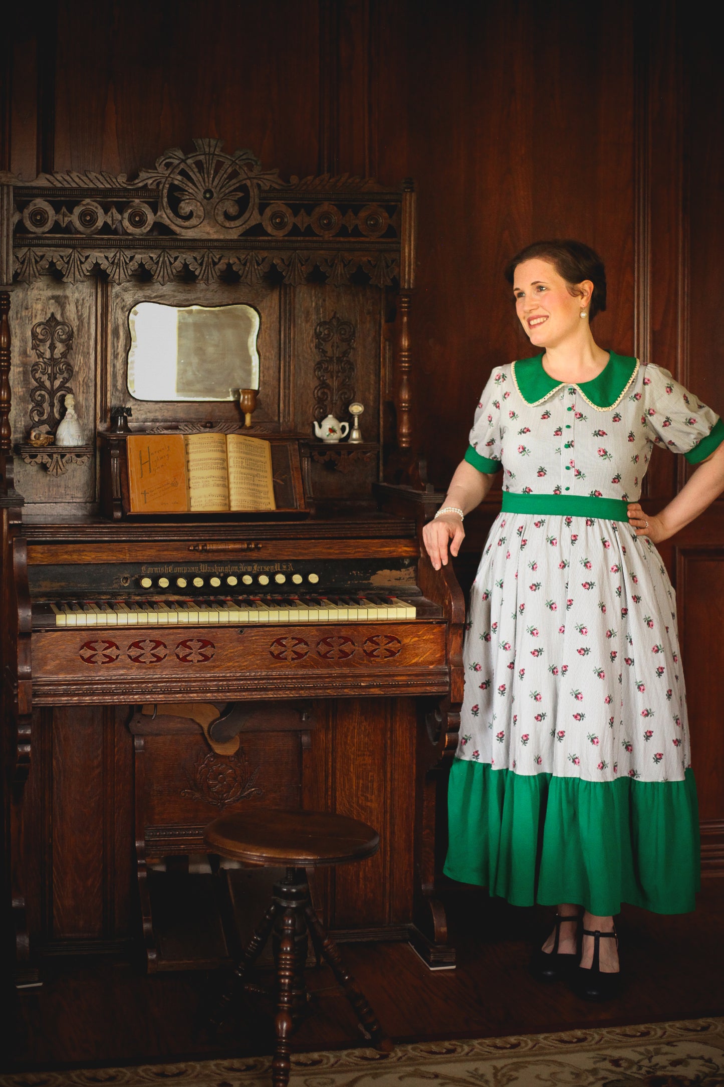Susannah ~ Verity Dress (Print Pockets)