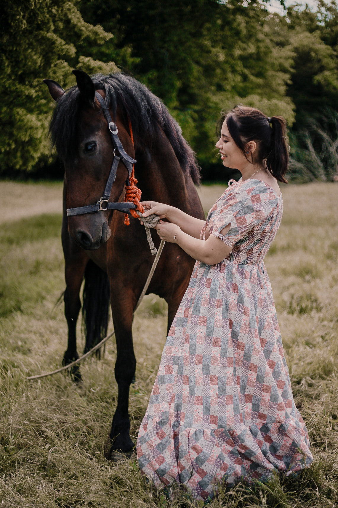 Woven Wildflower ~ Folklore Maxi