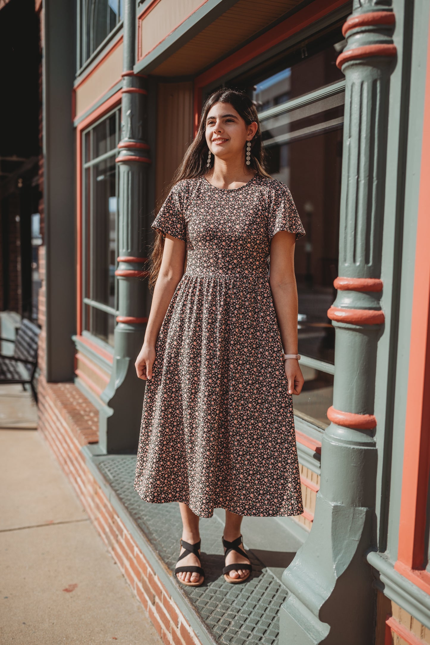 Woodsie Floral ~ Everyday Dress