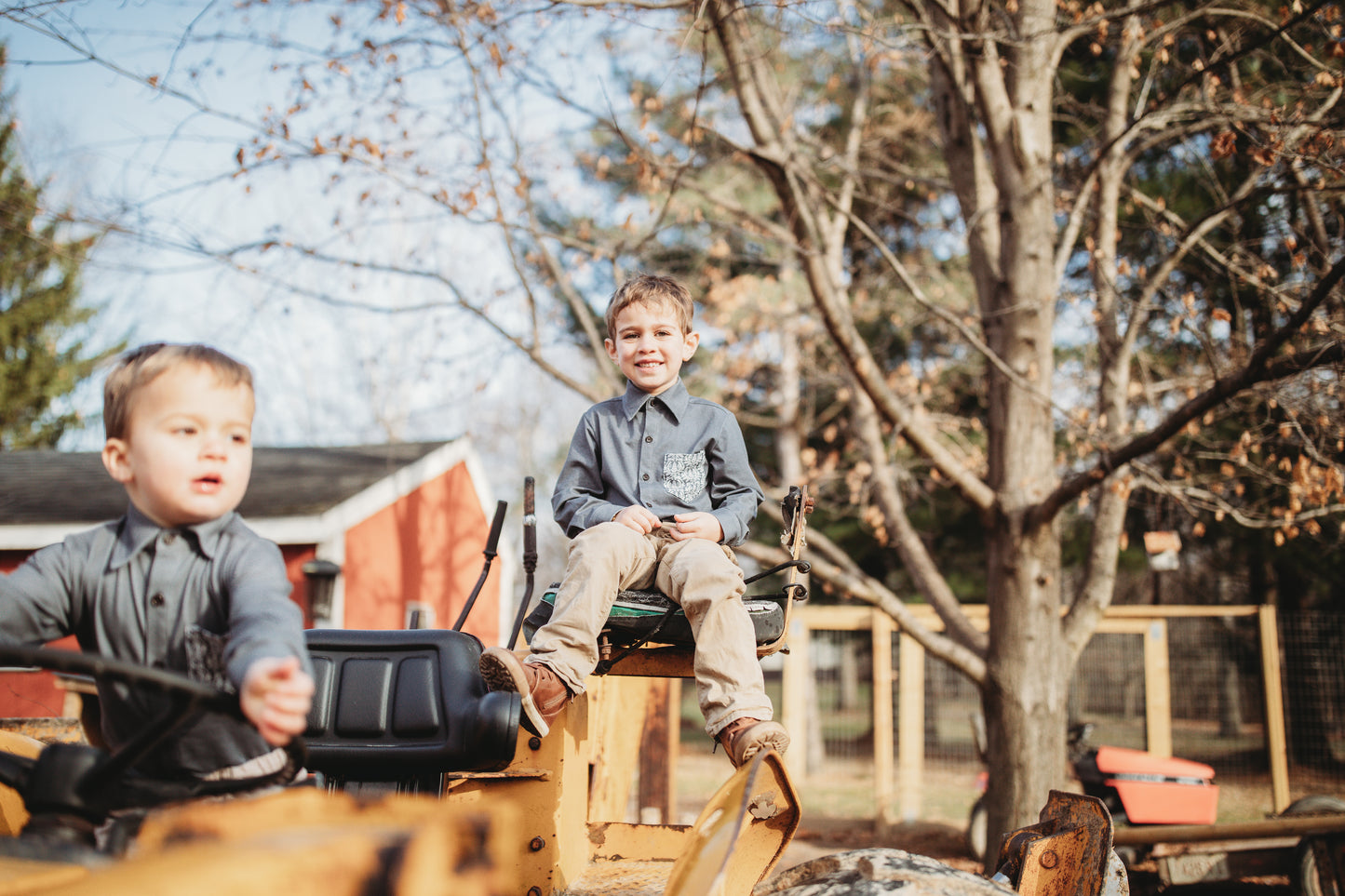 Winsomewoods ~ Brave Button-up