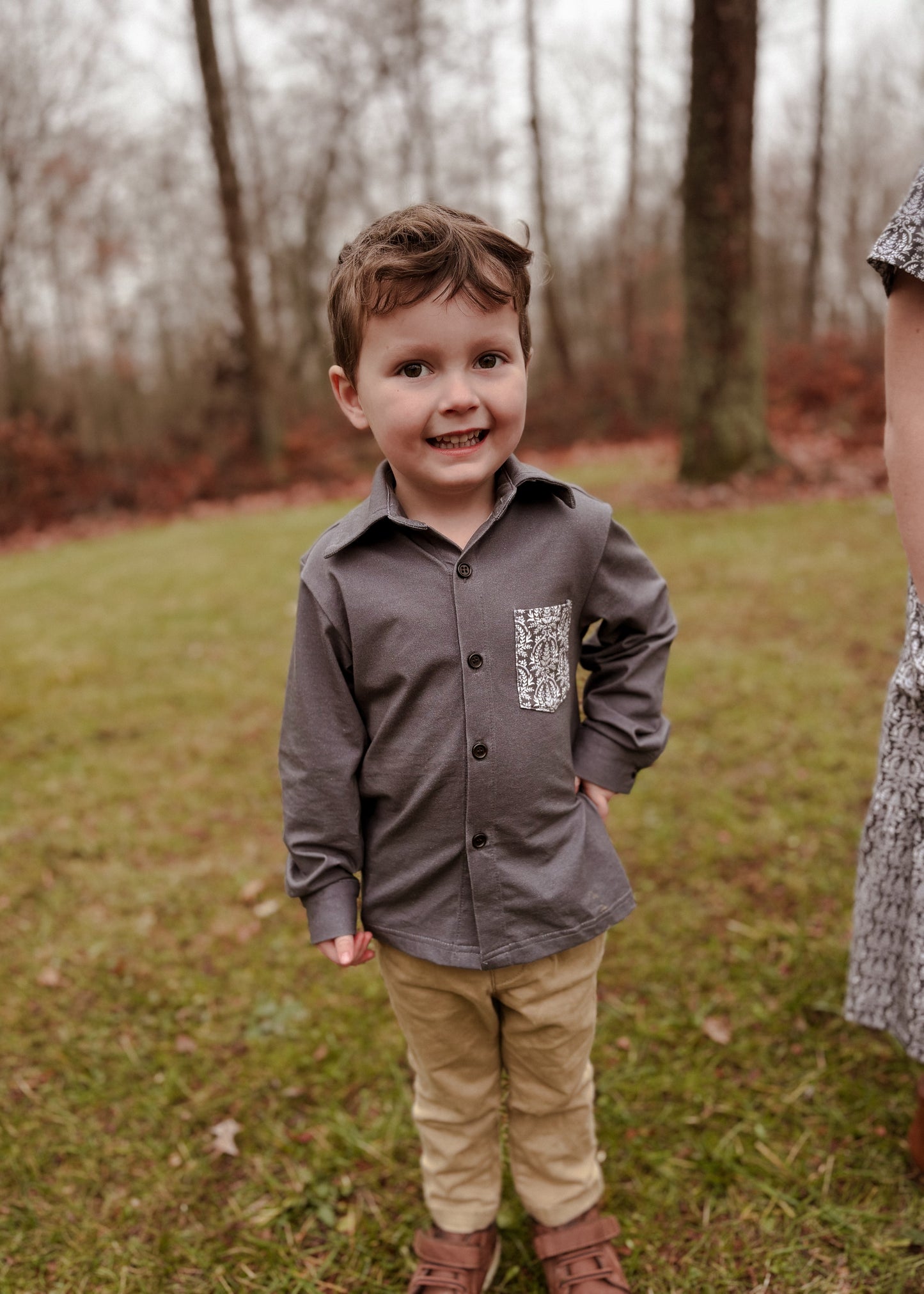 Winsomewoods ~ Brave Button-up