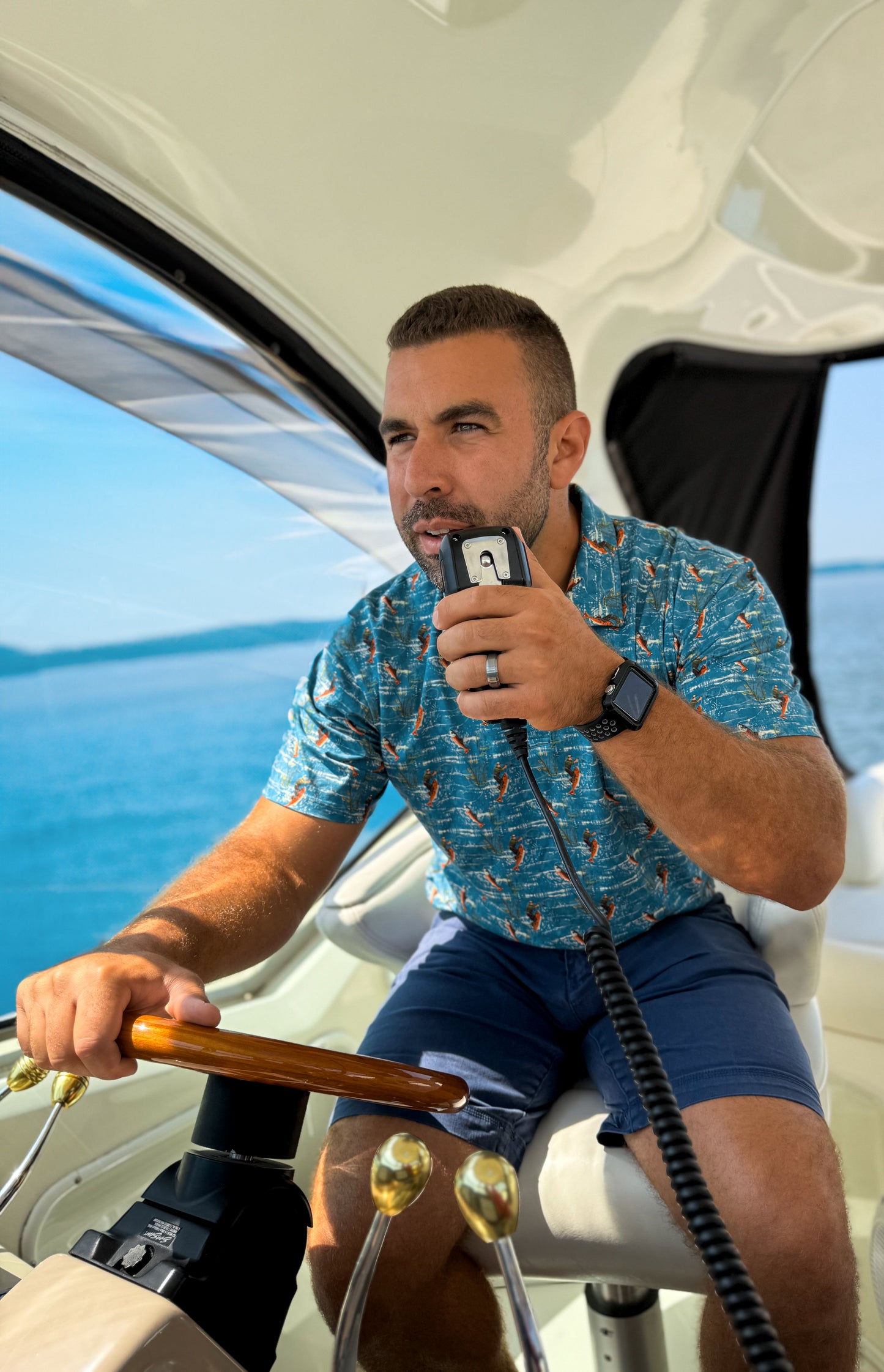 Reel Catch ~ Men’s Perseverance Polo