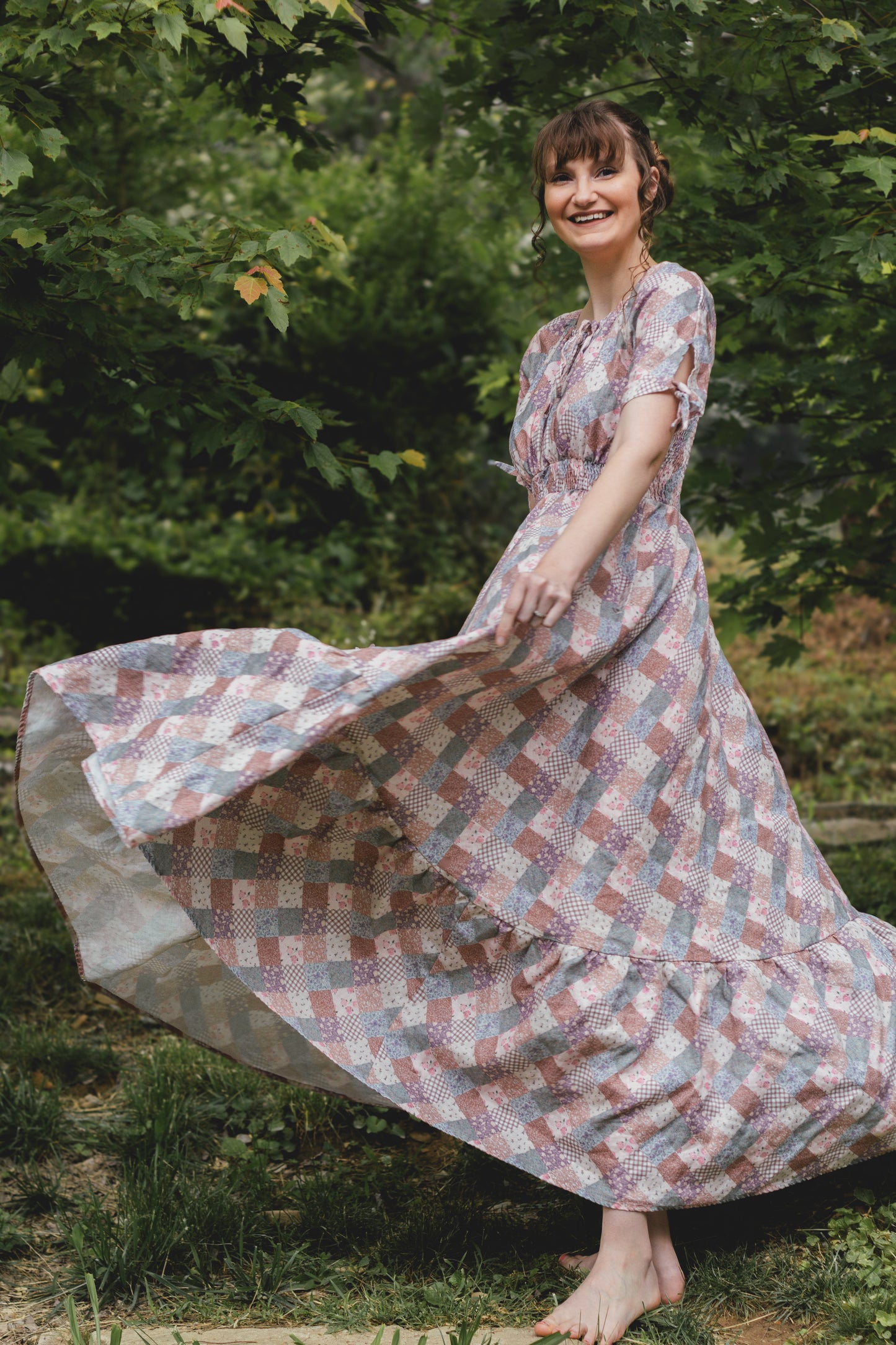 Woven Wildflower ~ Folklore Maxi