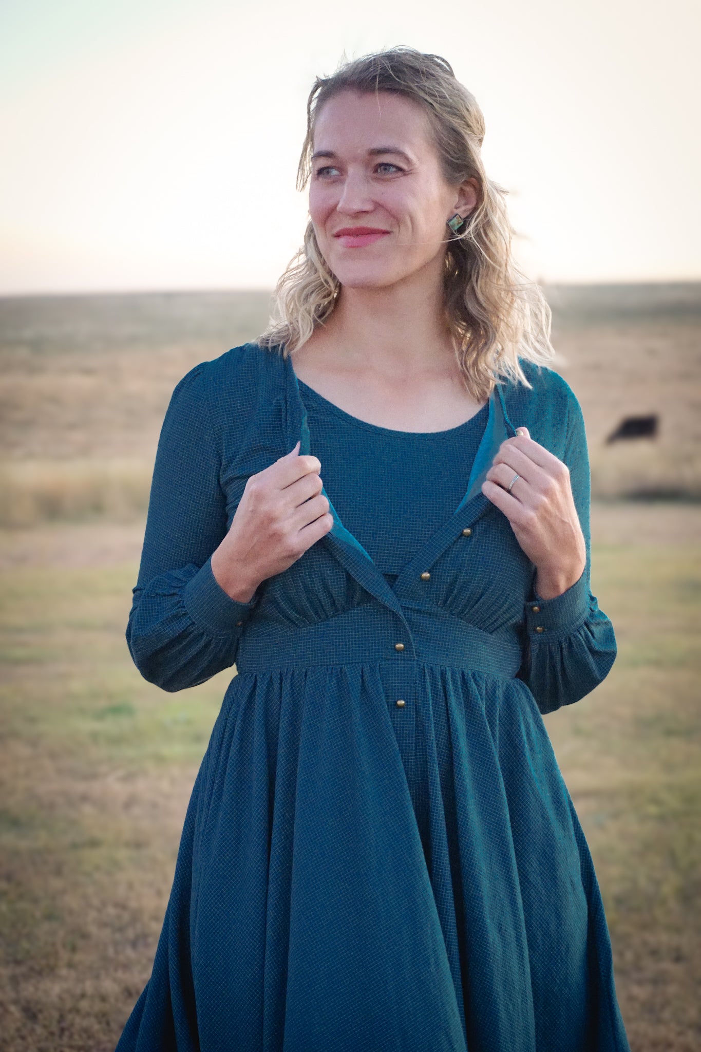 Indigo Lattice ~ Hearthside Maxi