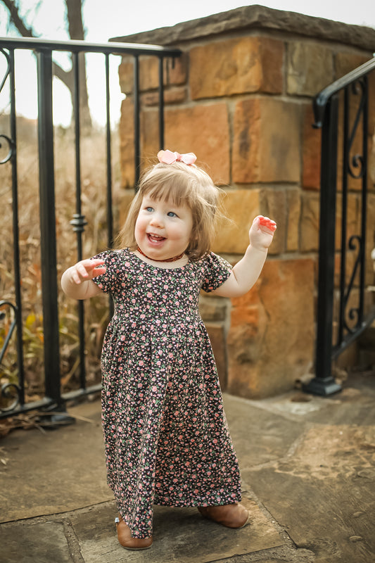 Woodsie Floral ~ Mini Everyday Dress