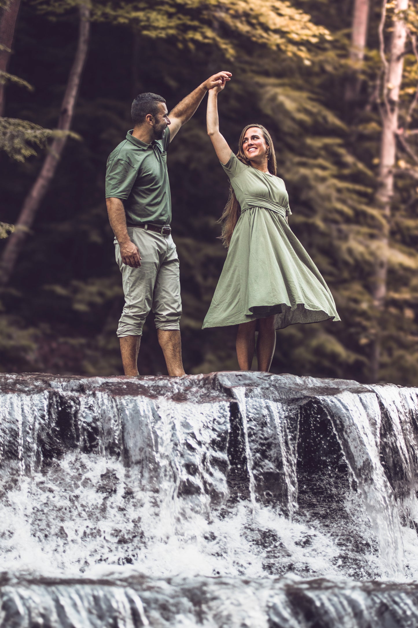 Sage ~ Wildwood Dress