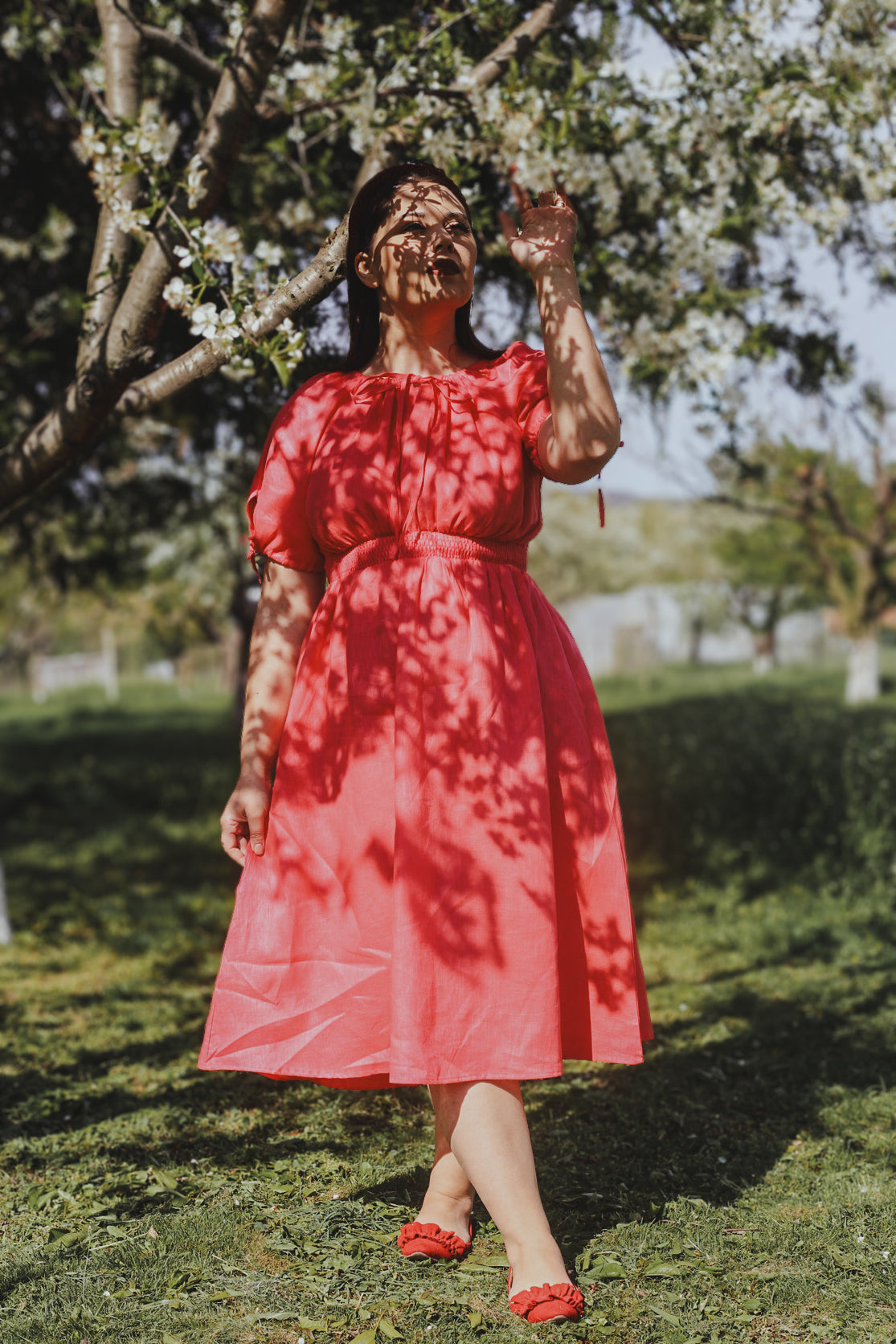 Coralei ~ Folklore Dress