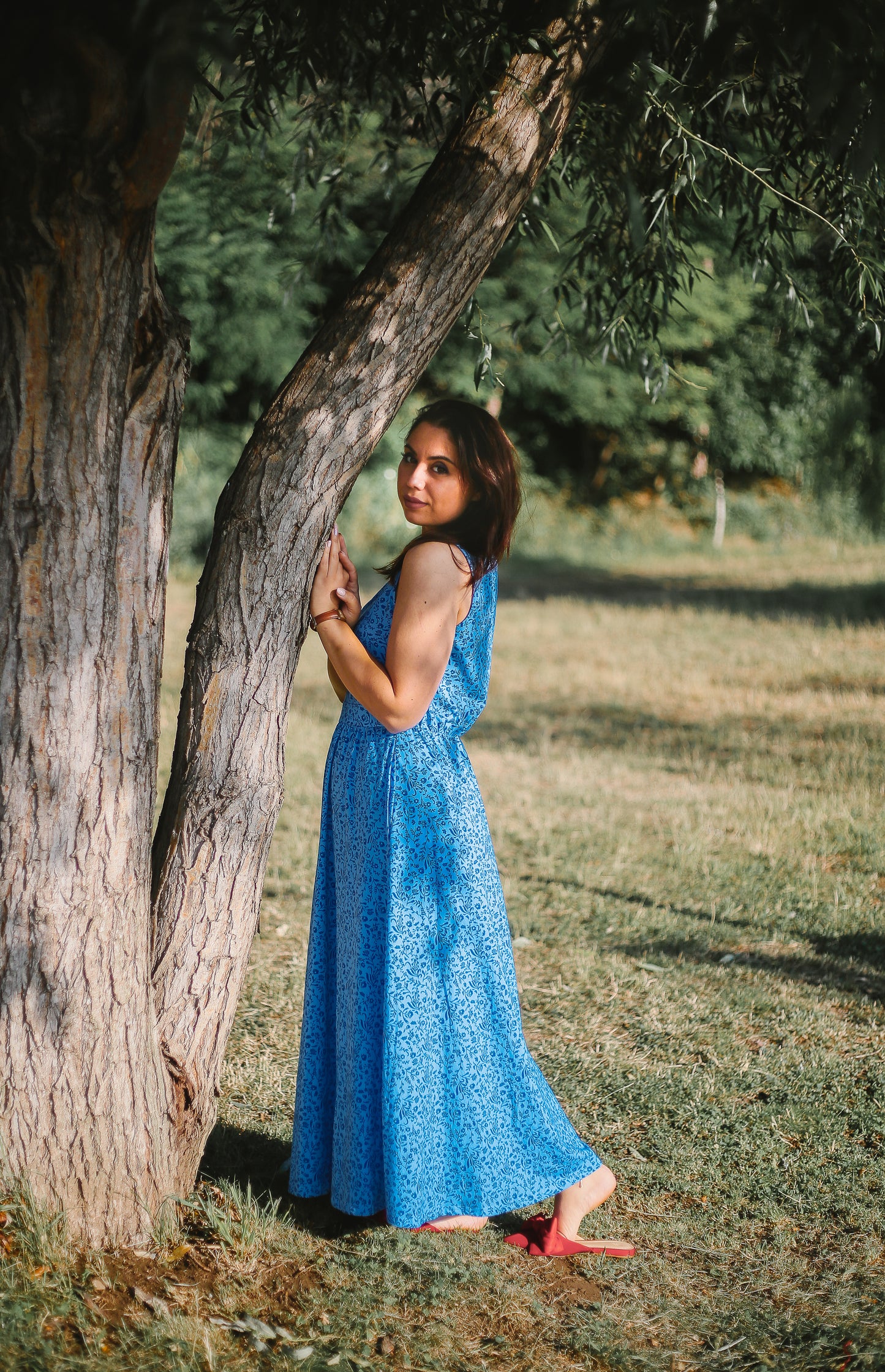 Scripted Azure ~ Homesteader Dress